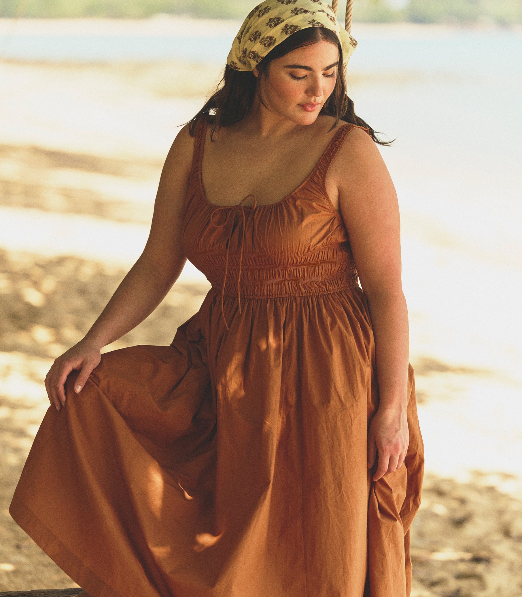 QUILLA DRESS -- COCONUT view 2
