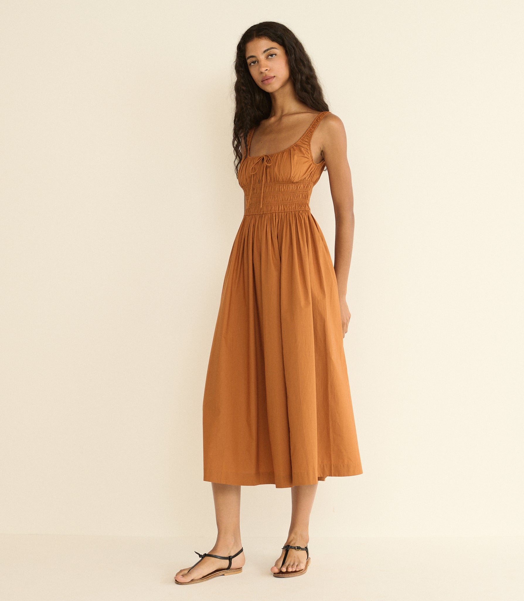 QUILLA DRESS -- COCONUT view 4
