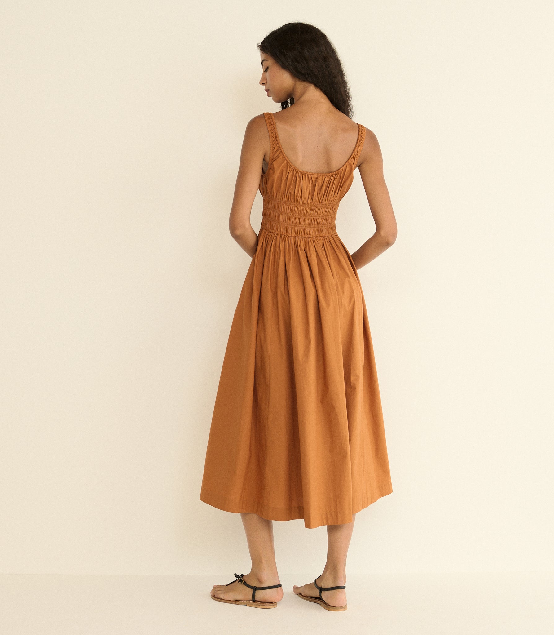 QUILLA DRESS -- COCONUT view 5
