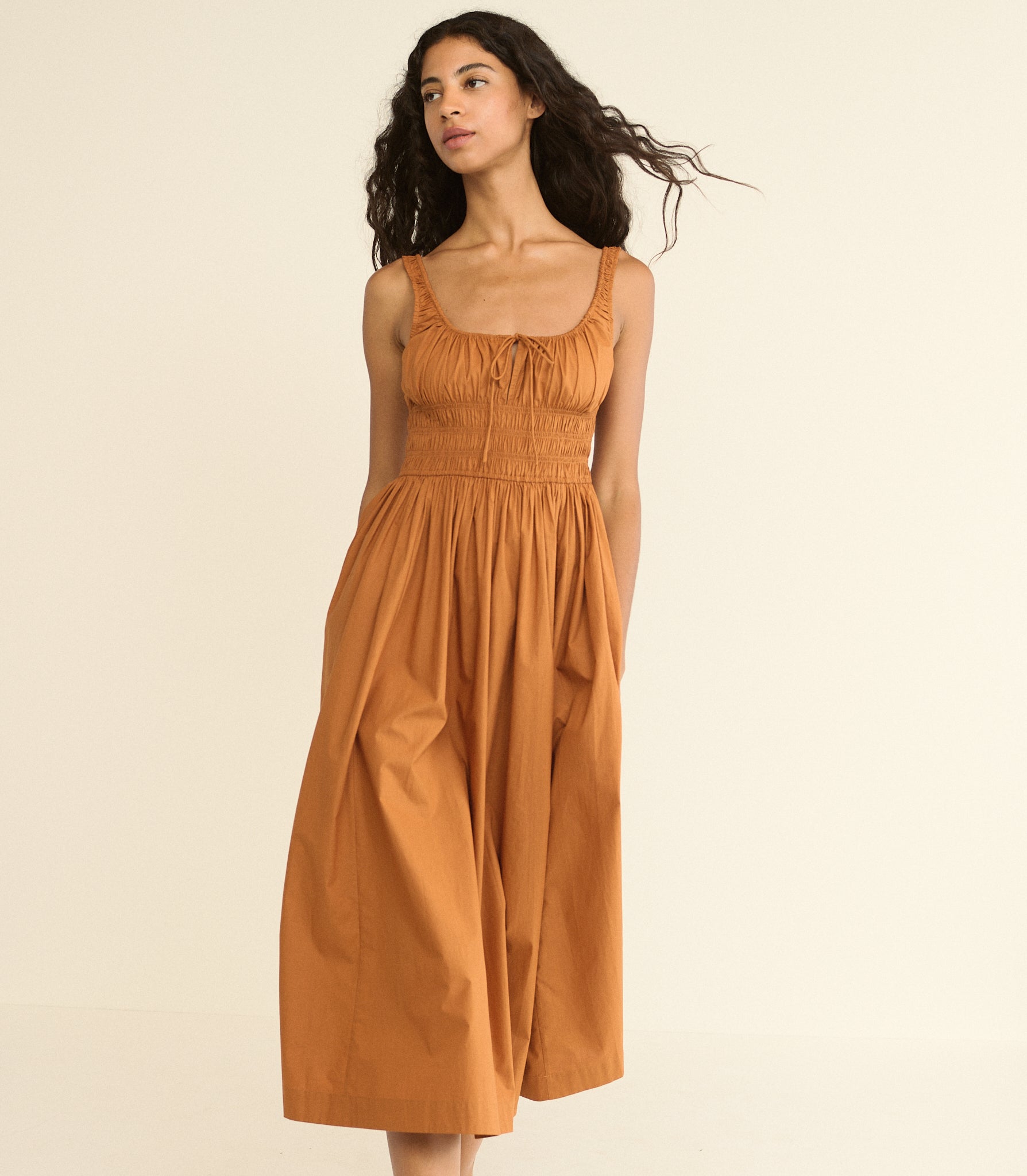 QUILLA DRESS -- COCONUT view 7
