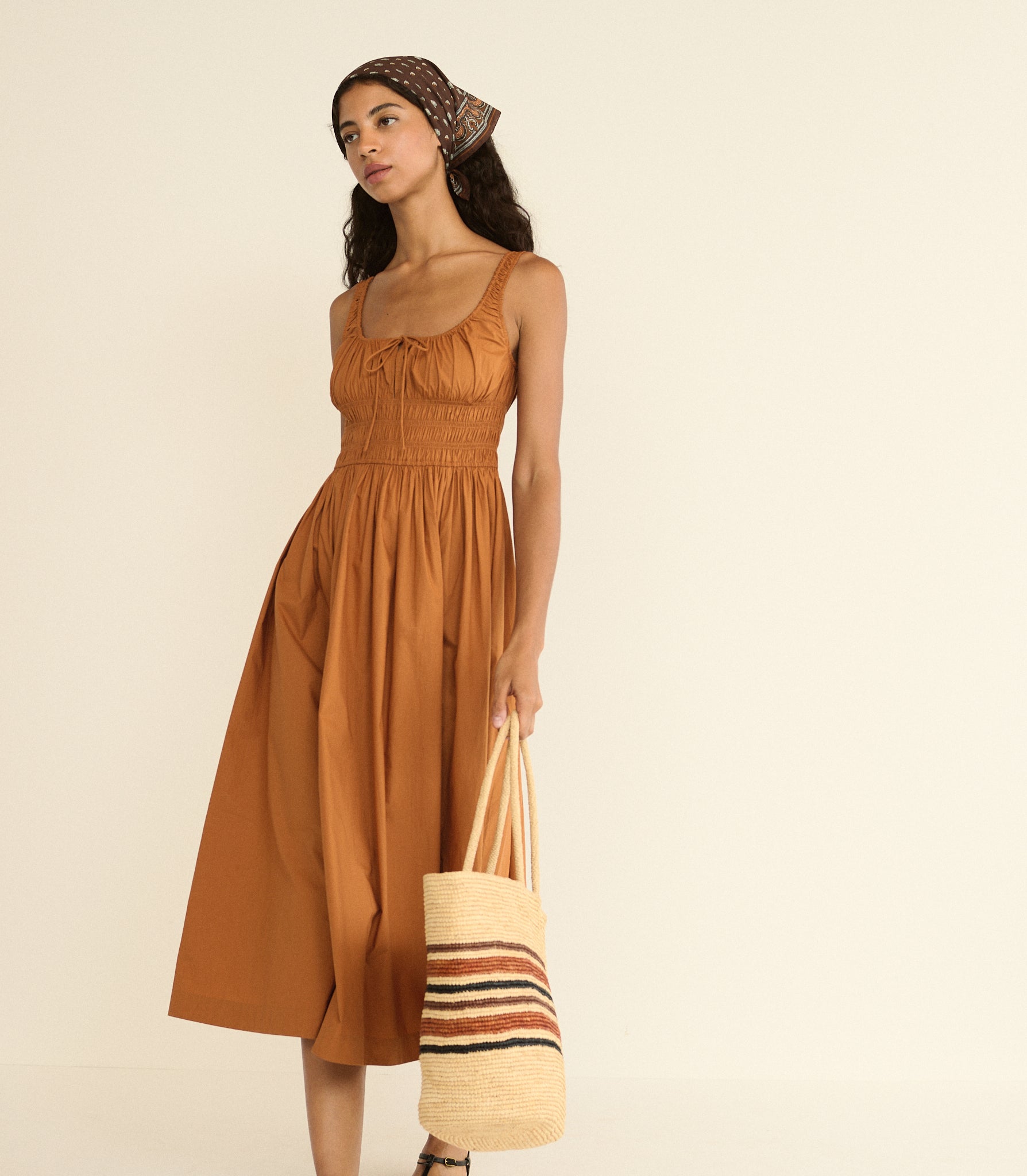 QUILLA DRESS -- COCONUT view 8
