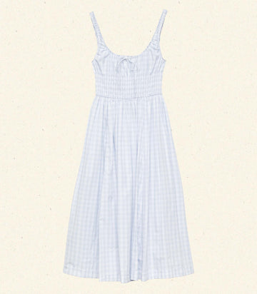 QUILLA DRESS -- MARJORIE GINGHAM
