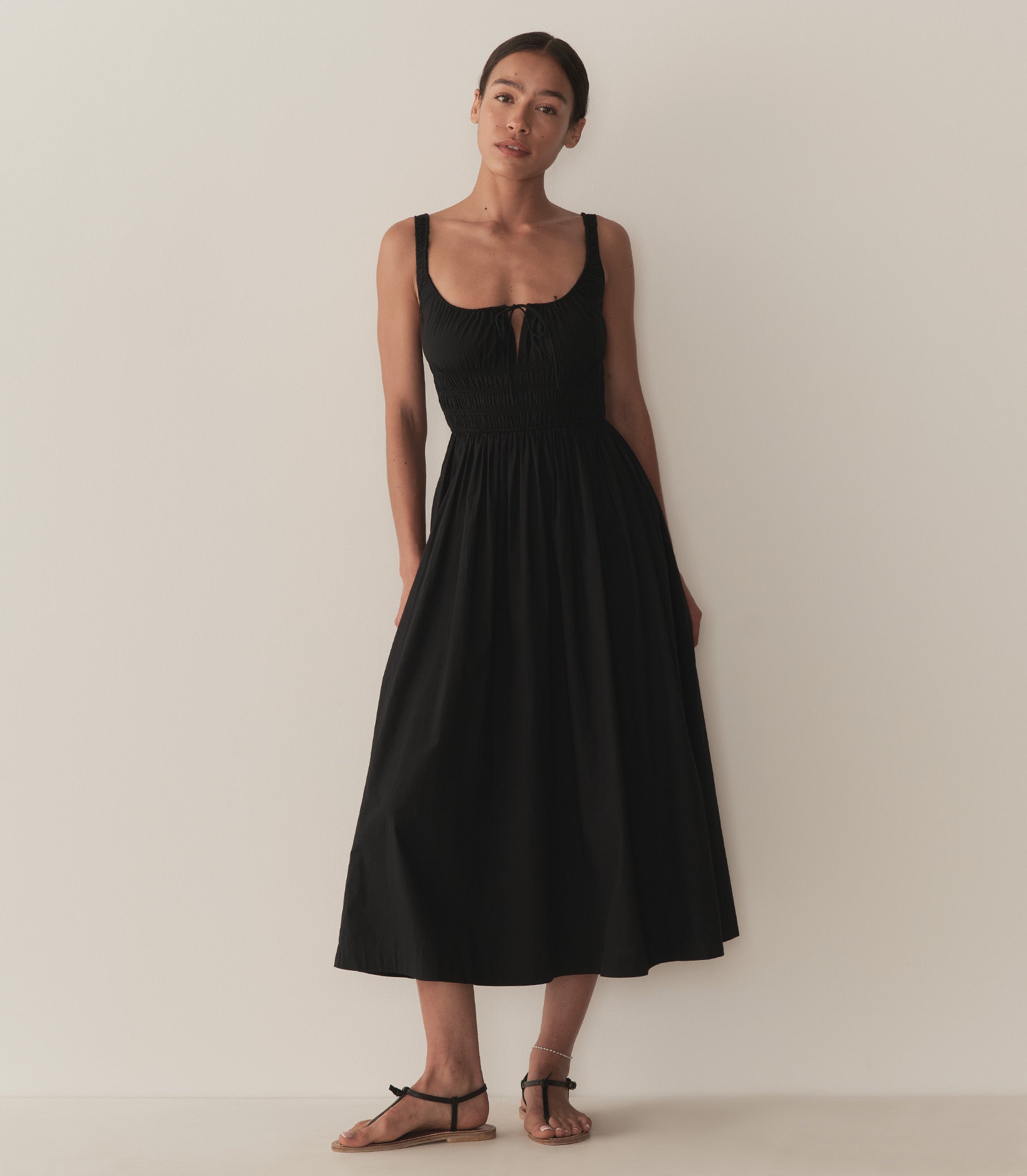 QUILLA DRESS -- BLACK view 3