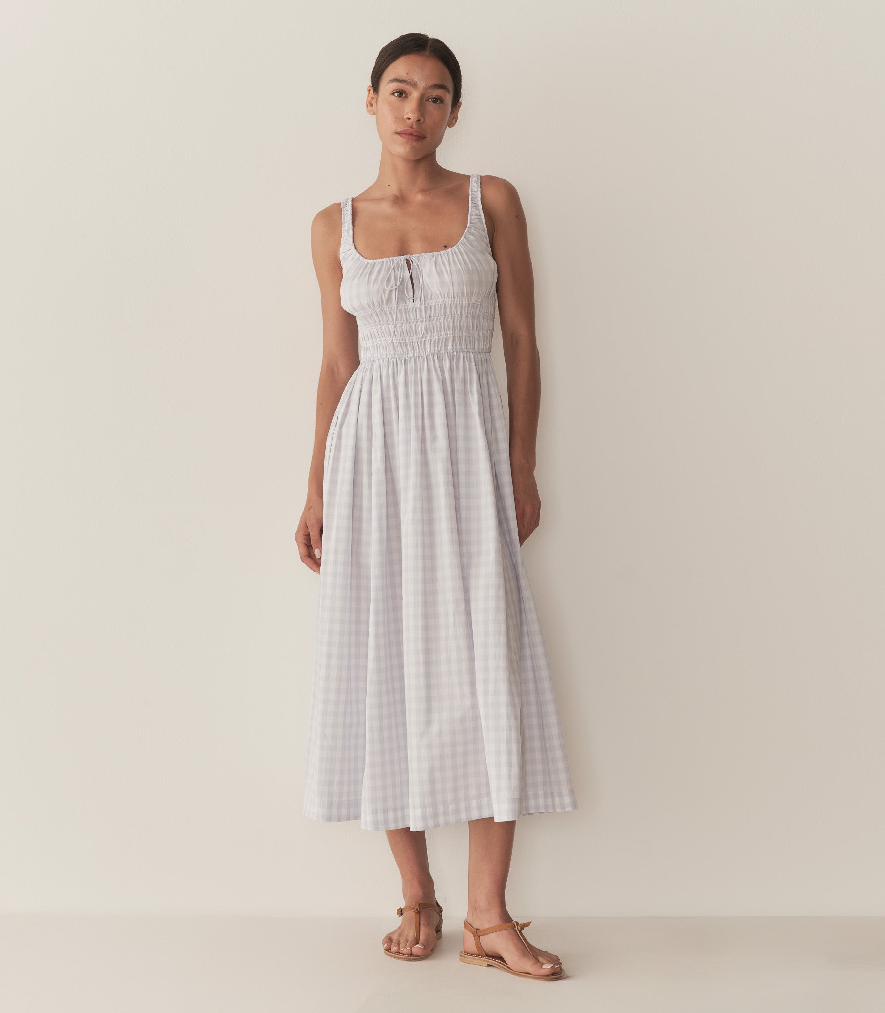 HMD -- QUILLA DRESS -- MARJORIE GINGHAM view 1
