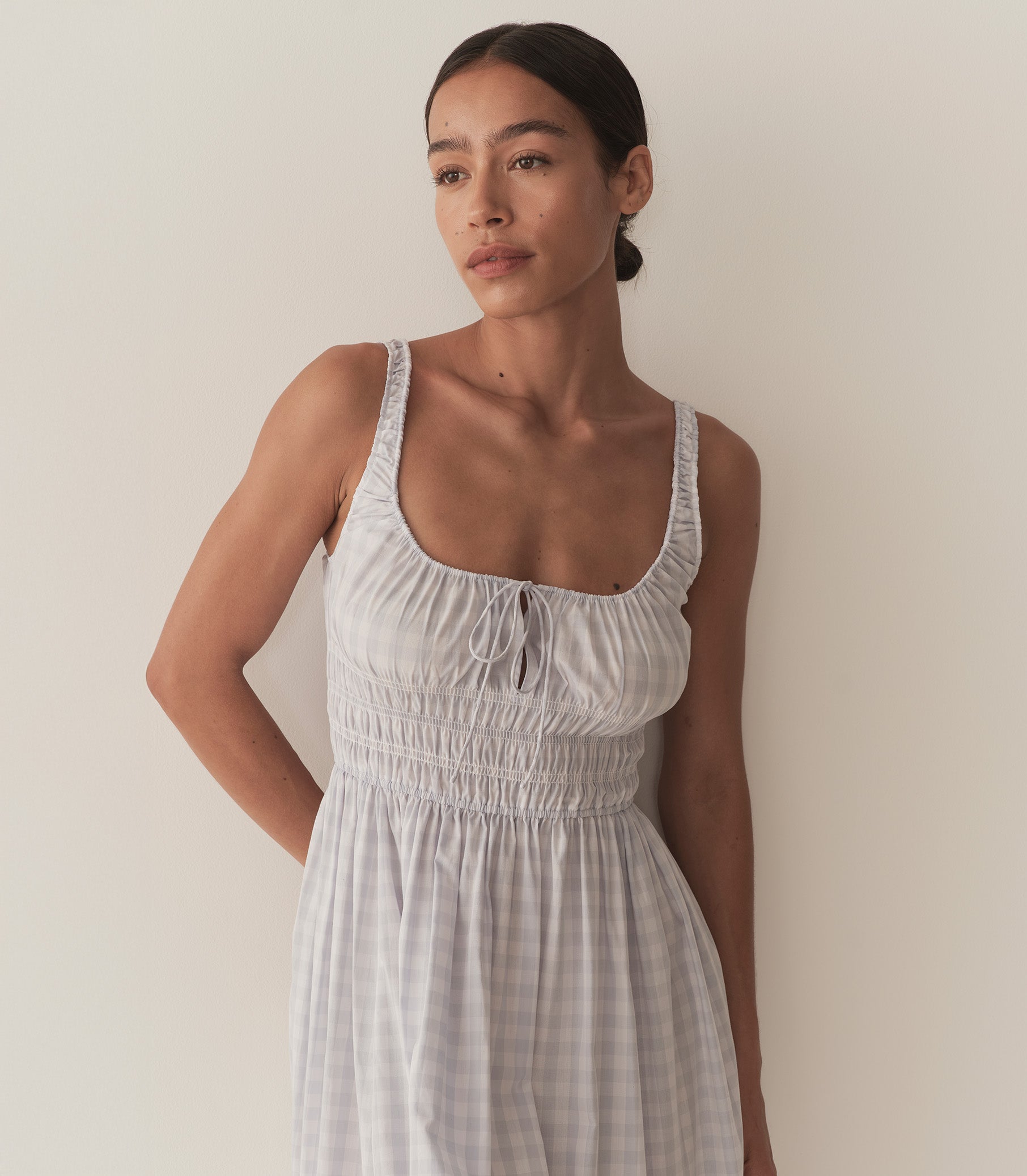 Quilla Dress - Marjorie Gingham | DEN Quilla Dress - Marjorie Gingham | DEN