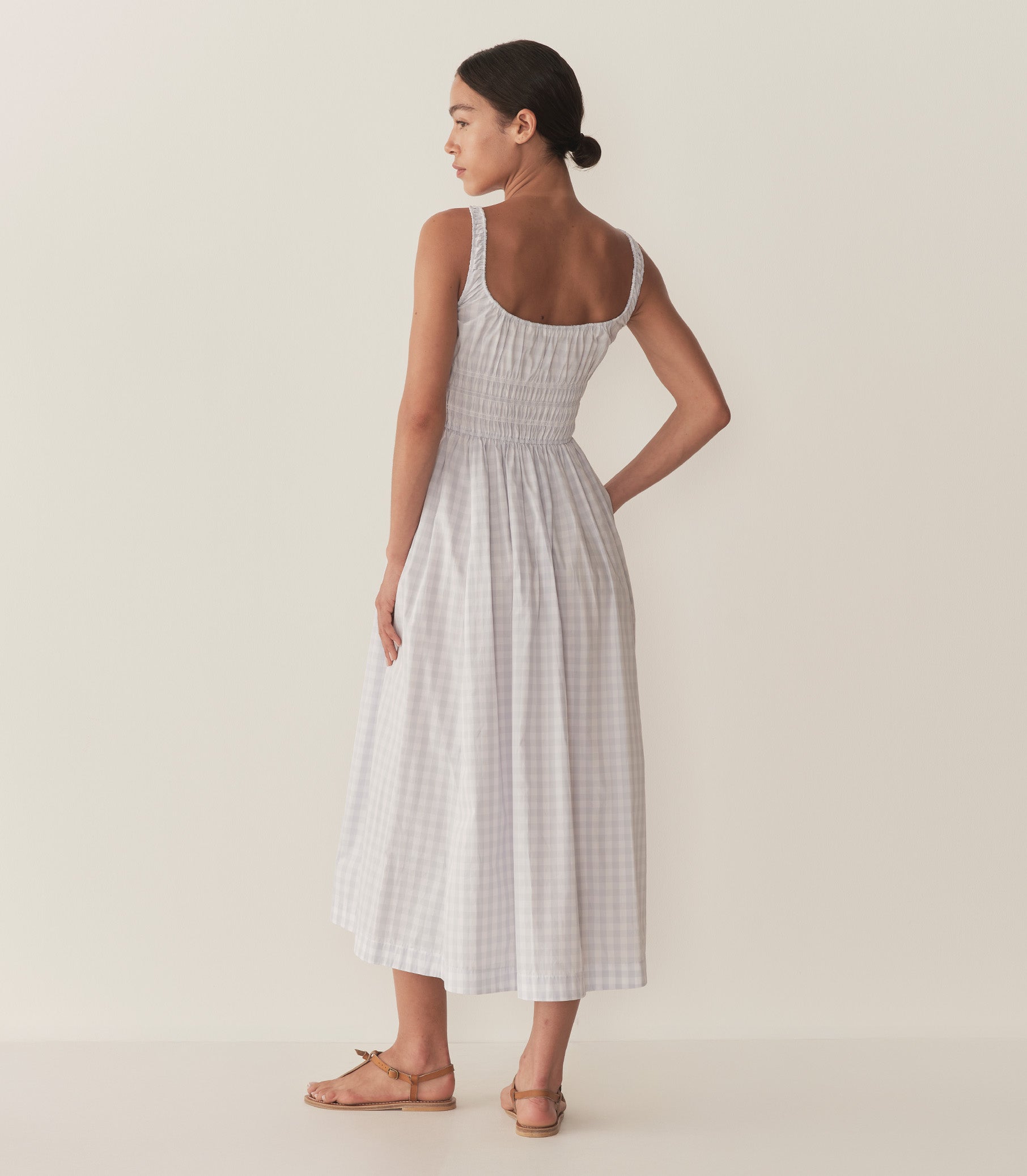 QUILLA DRESS -- MARJORIE GINGHAM view 3