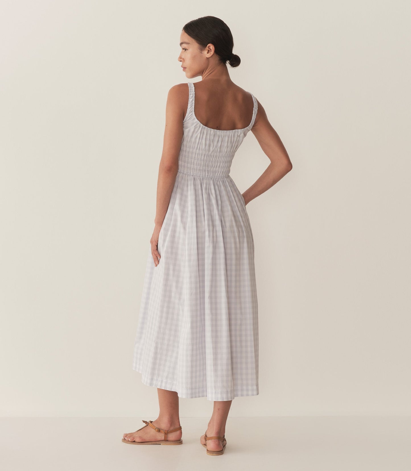 HMD -- QUILLA DRESS -- MARJORIE GINGHAM