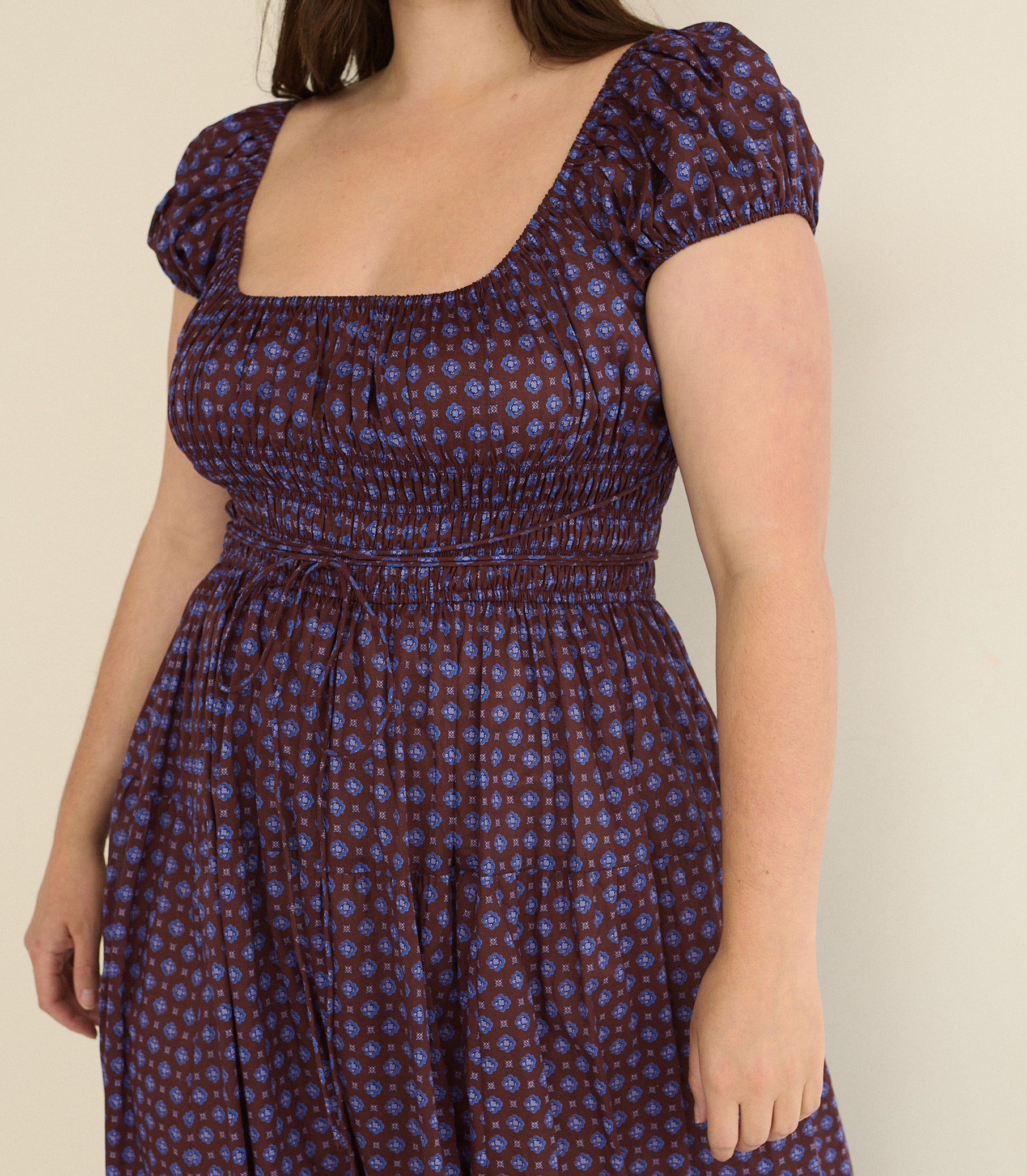 QUINELLE DRESS -- MENORCA FOULARD view 10
