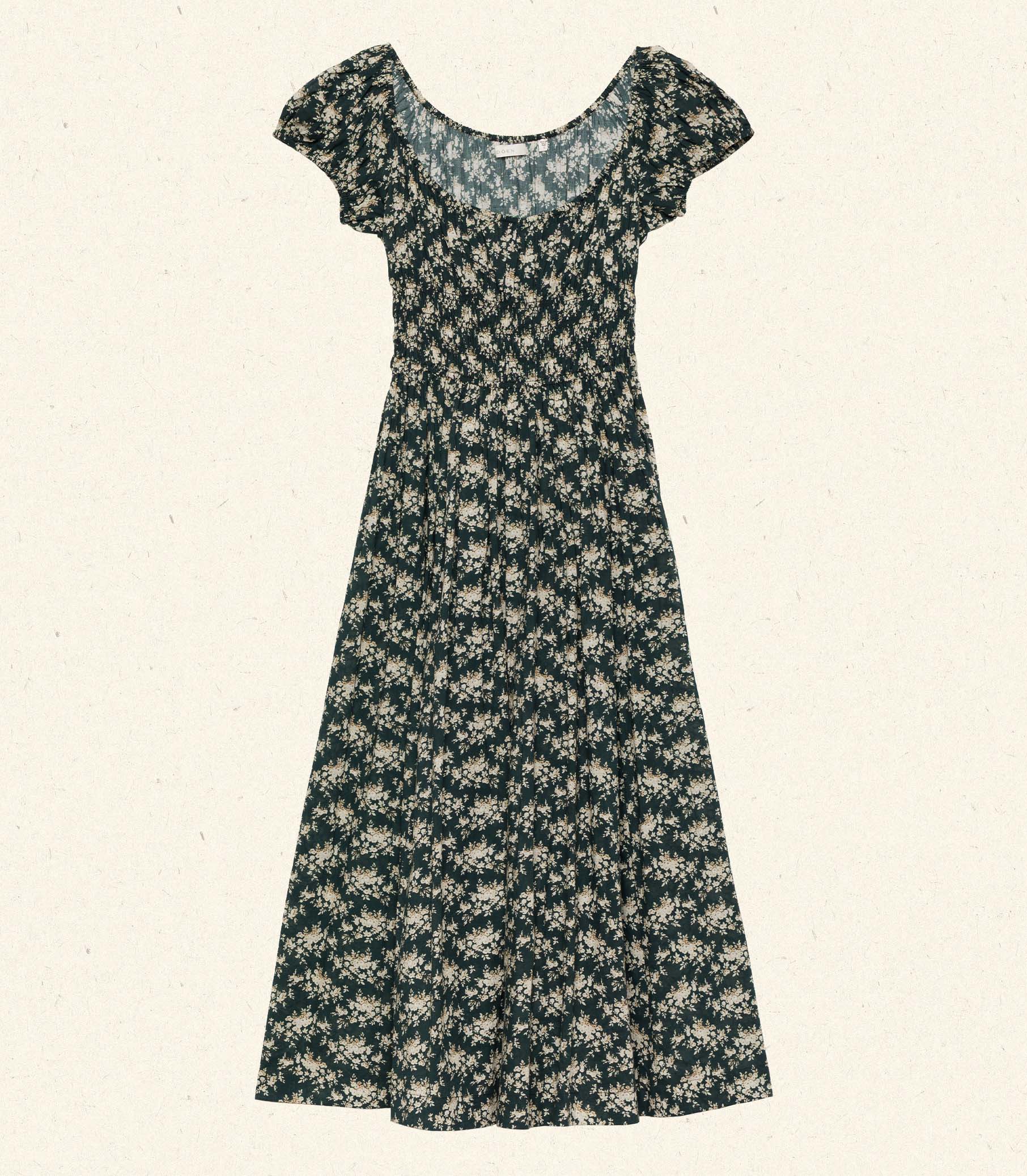 QUINLEY DRESS -- NOIR ROSIER FLORAL view 9