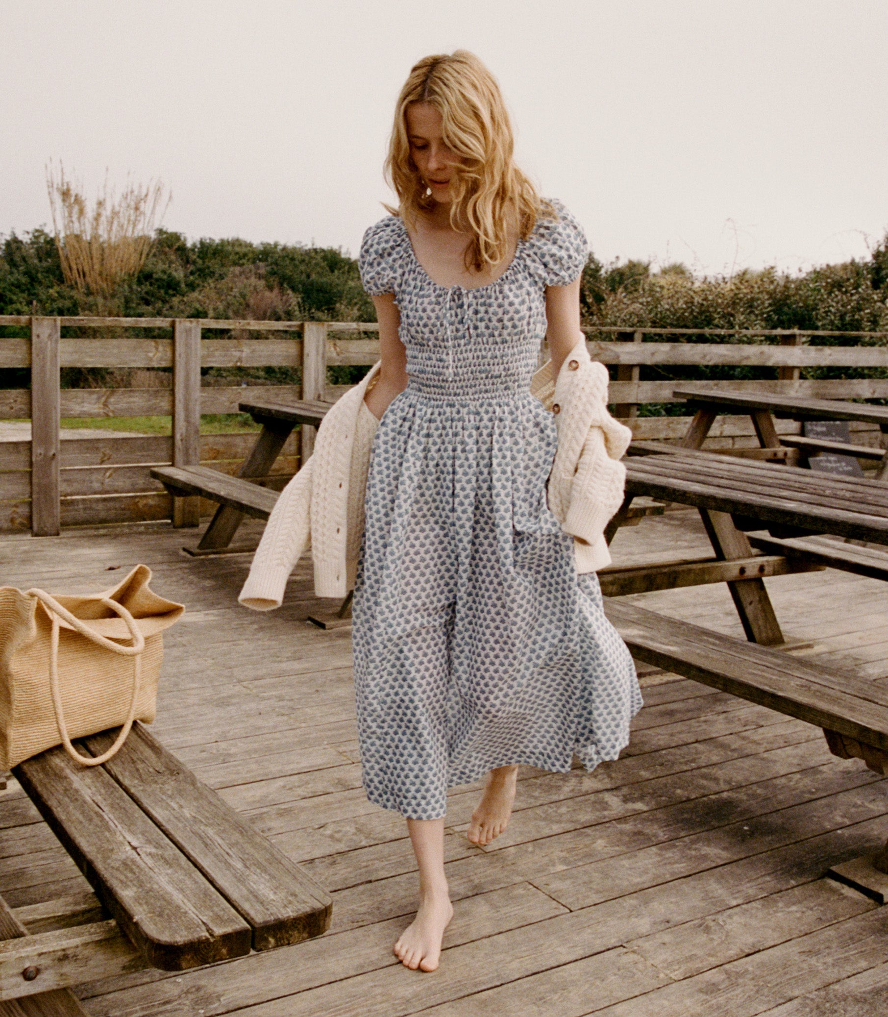 QUINN DRESS -- DAHLIA DITSY view 6