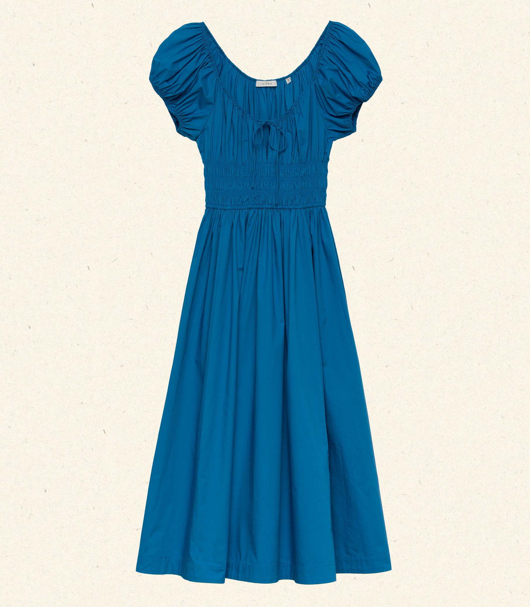 QUINN DRESS -- SOFT COBALT