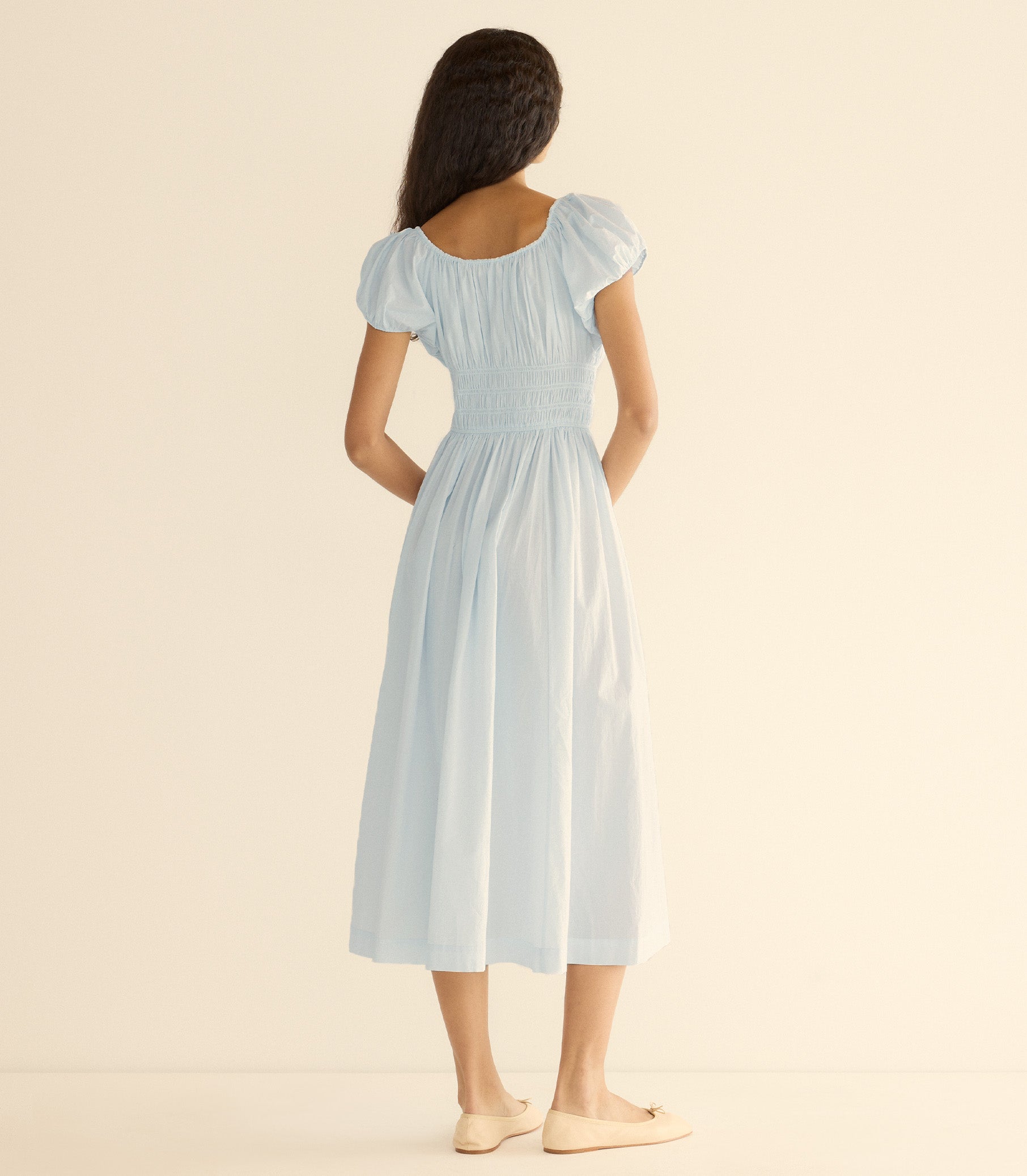 QUINN DRESS -- ALICE BLUE view 4
