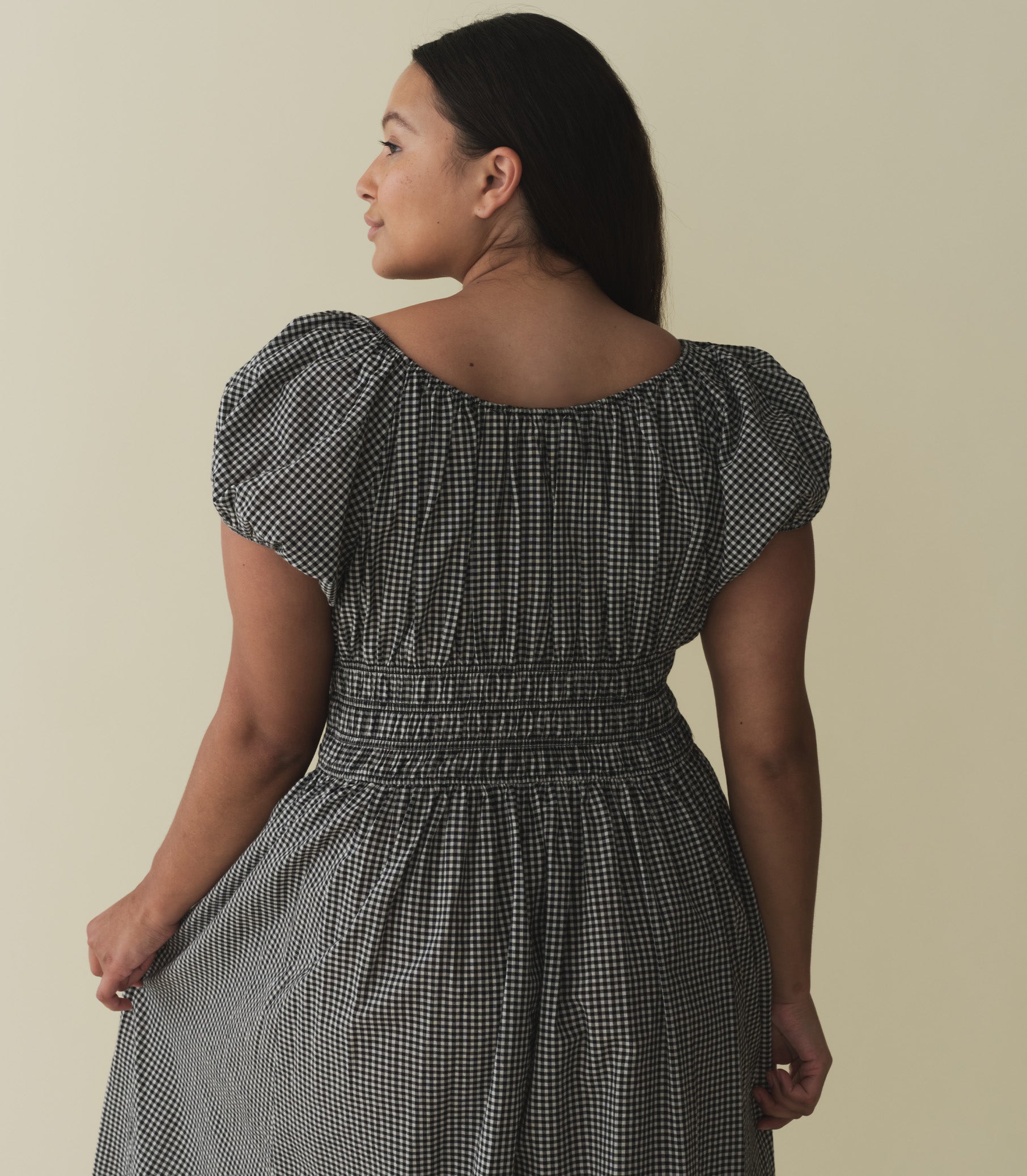 HMD -- QUINN DRESS -- LA MADDALENA GINGHAM view 7
