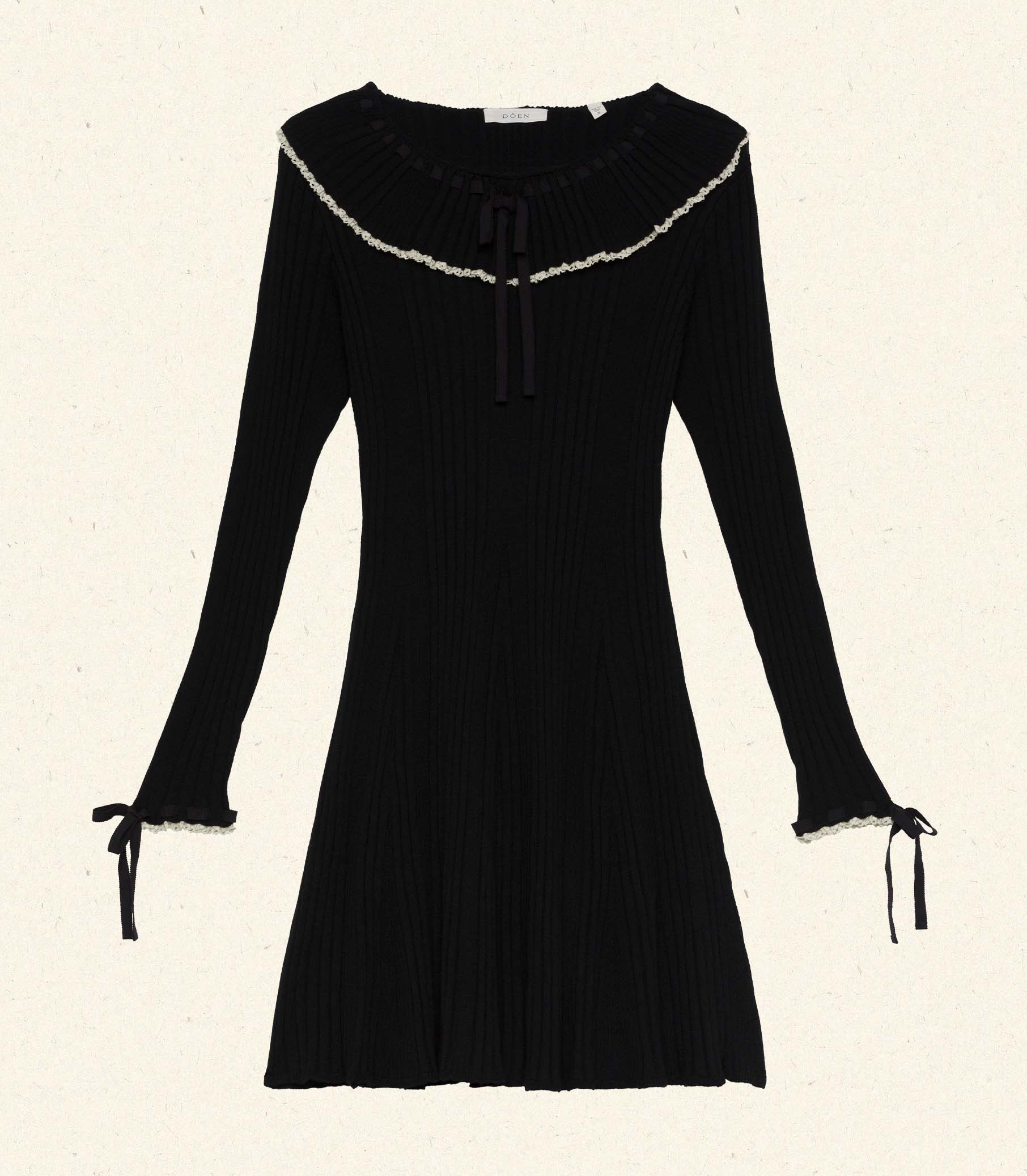 RAFAELA DRESS -- BLACK view 4
