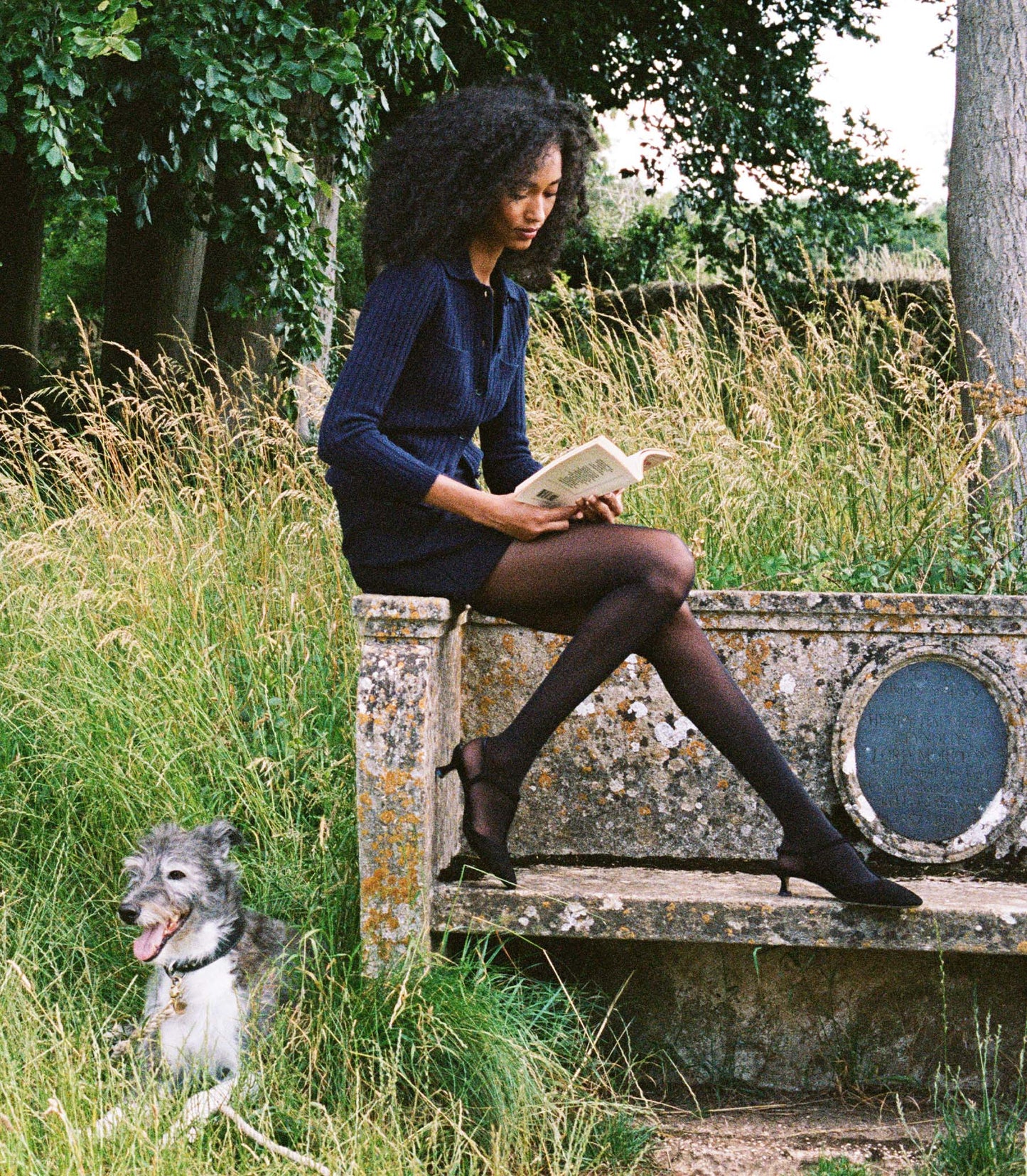 HMD -- RAINA SKIRT -- DEEP NAVY