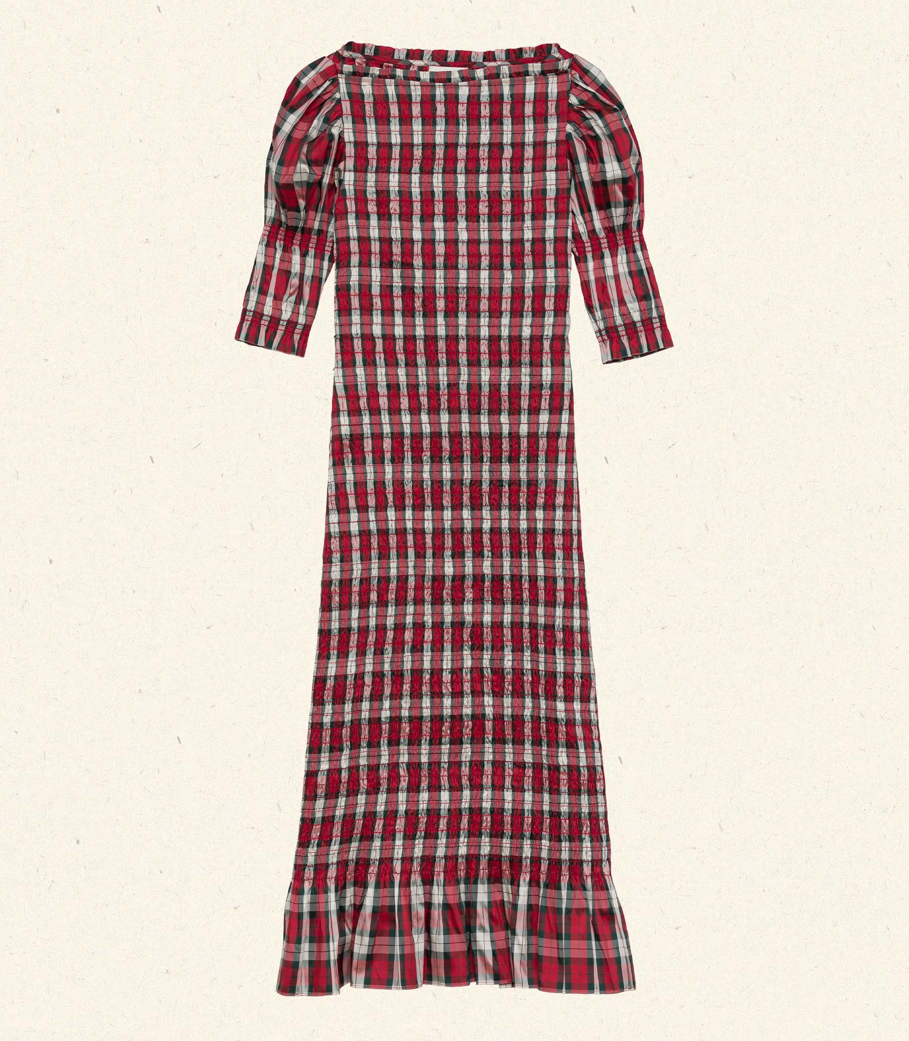 HMD -- RAQUELLA DRESS -- ROUGE ADALINE PLAID view 7
