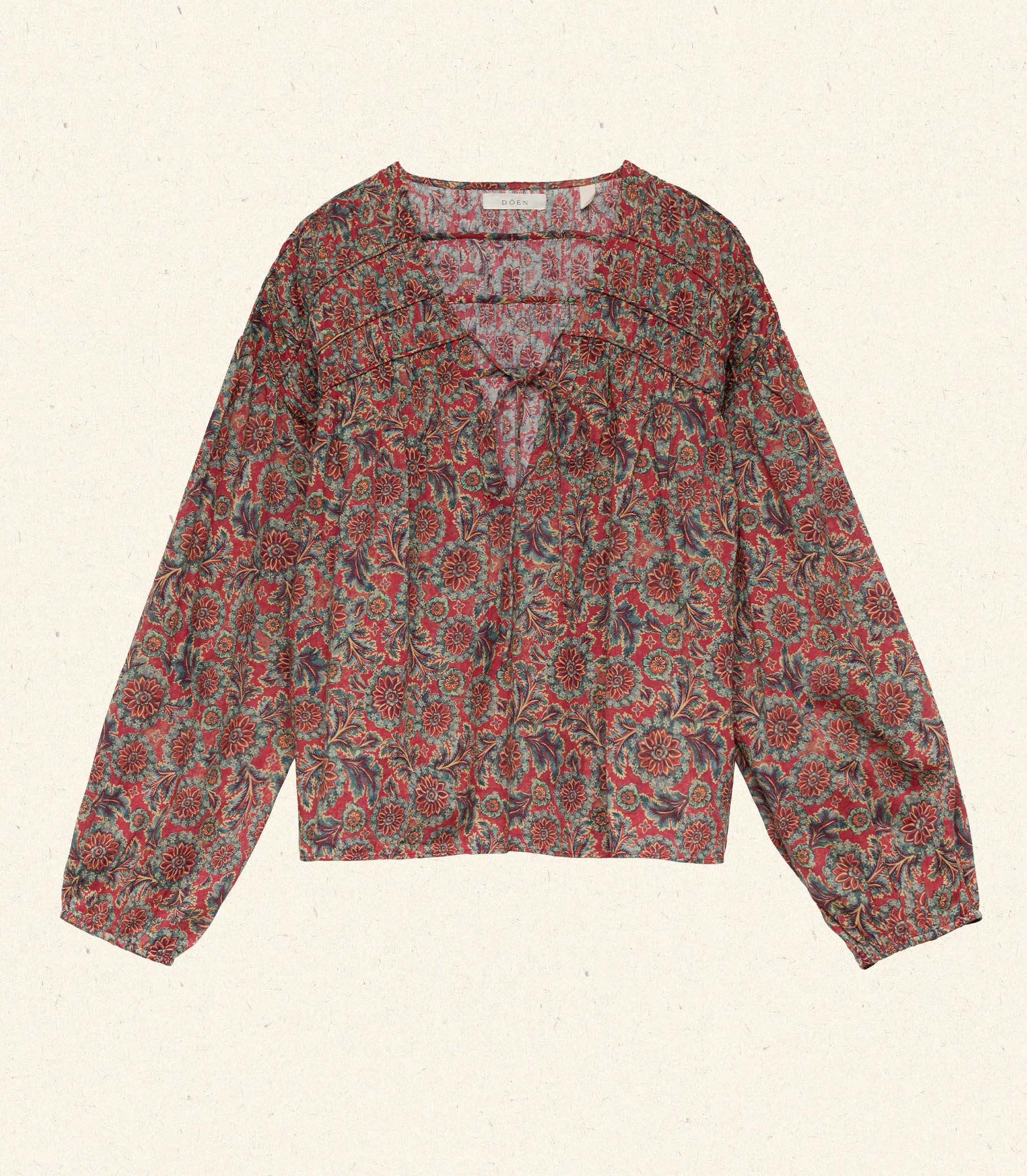 HMD -- RENELLE TOP -- L'ORANGE SOLEIL FLEURIT view 5
