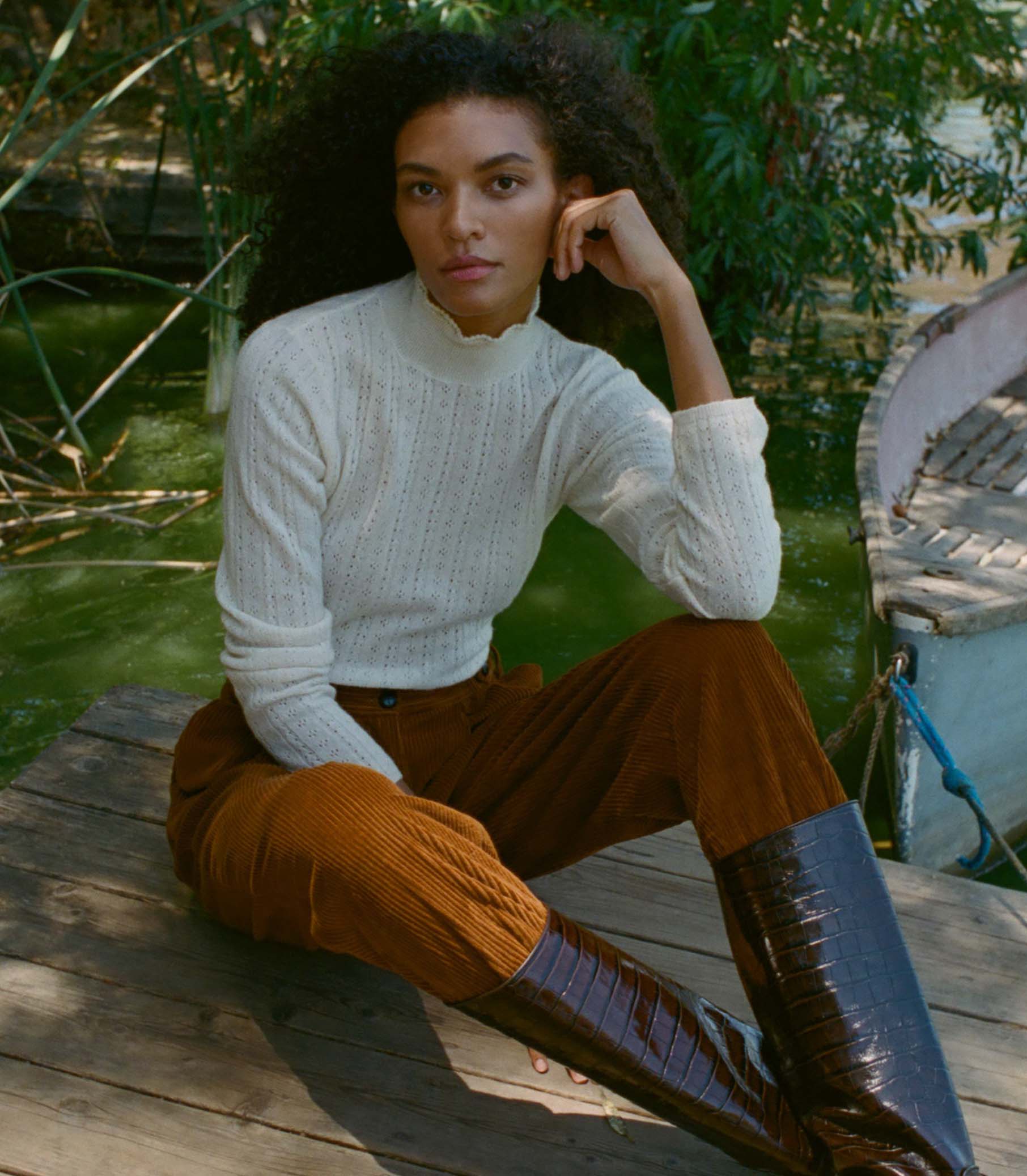 HMD -- RENITA SWEATER -- IVORY view 1
