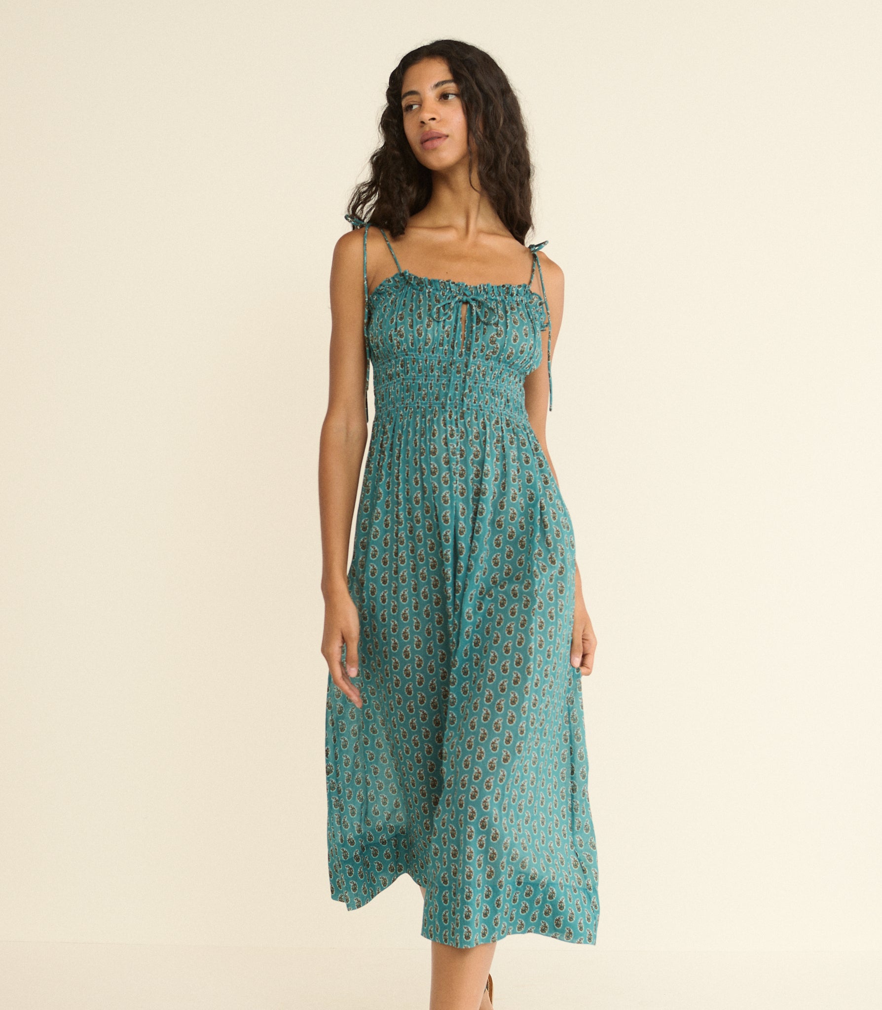 RHODA DRESS -- ALBA PAISLEY view 6
