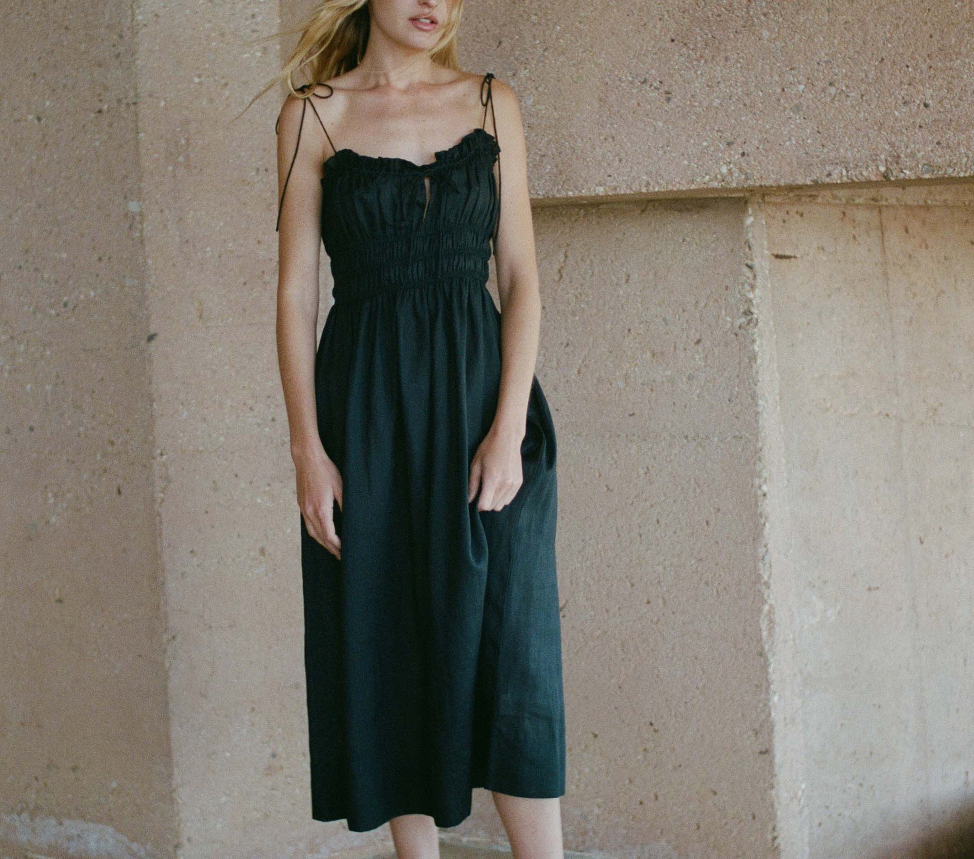 HMD -- RHODA DRESS -- BLACK view 2
