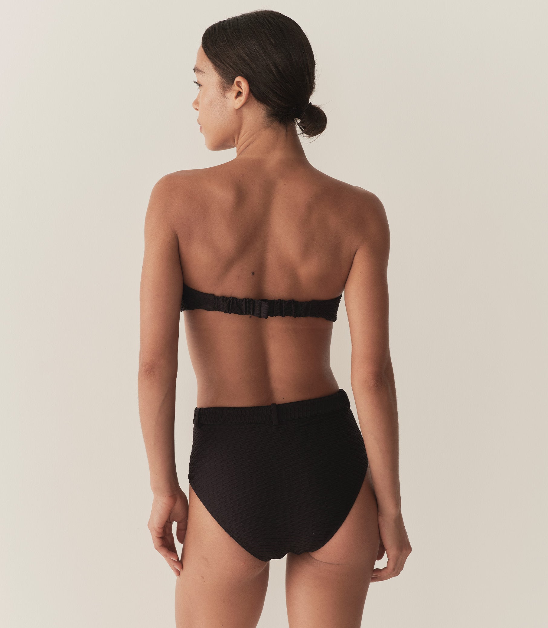 RIVA BIKINI TOP -- NERO view 4