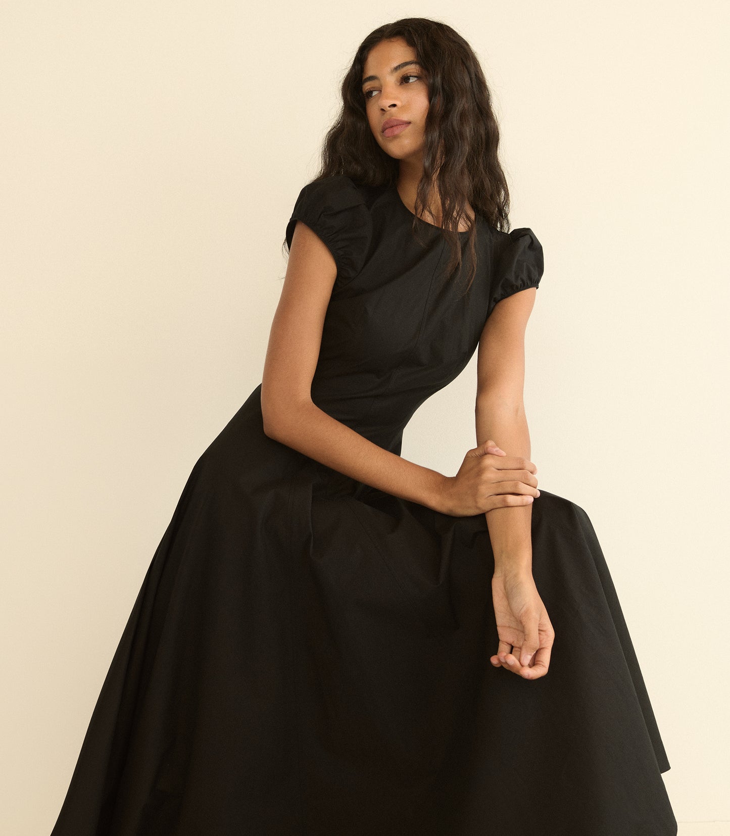 RIVELLE DRESS -- BLACK
