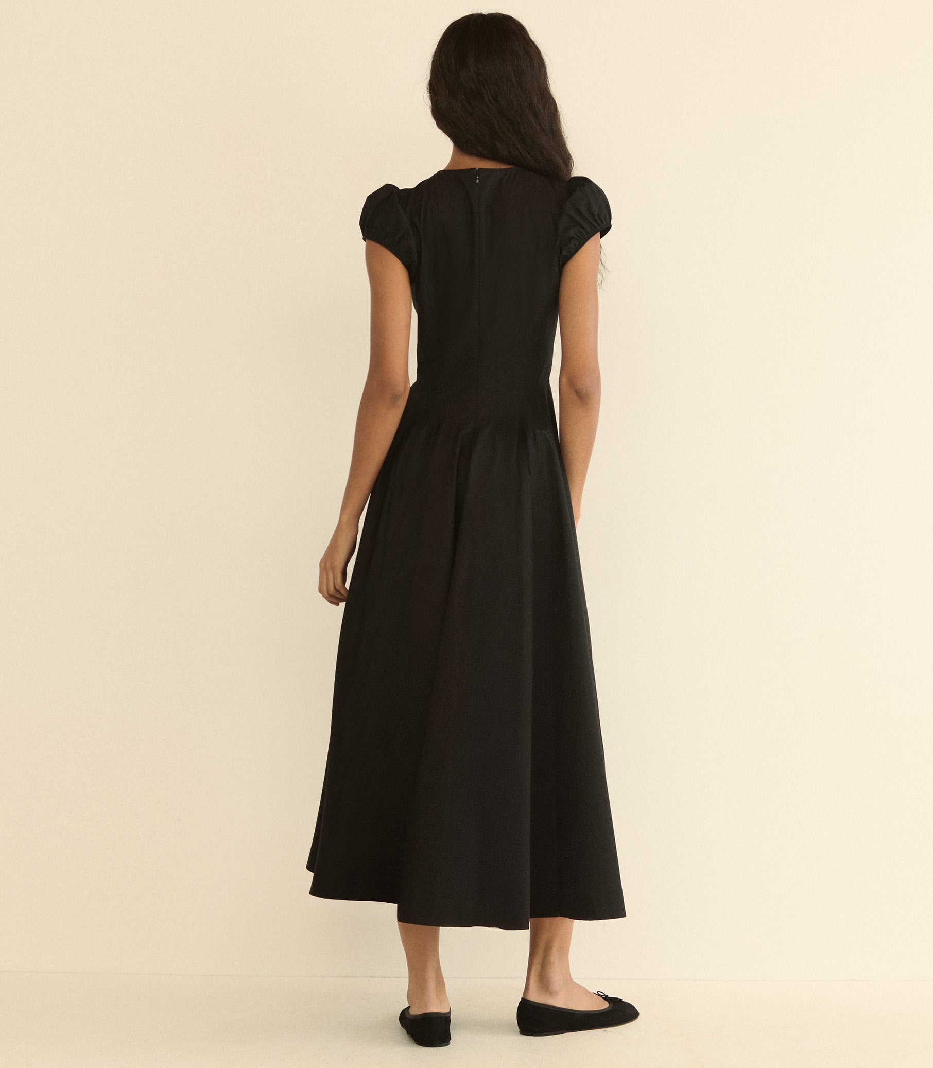 RIVELLE DRESS -- BLACK view 6
