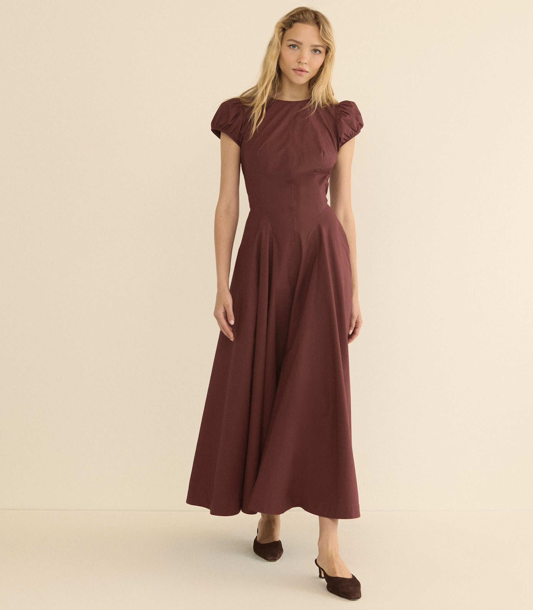 RIVELLE DRESS -- DAHLIA view 25
