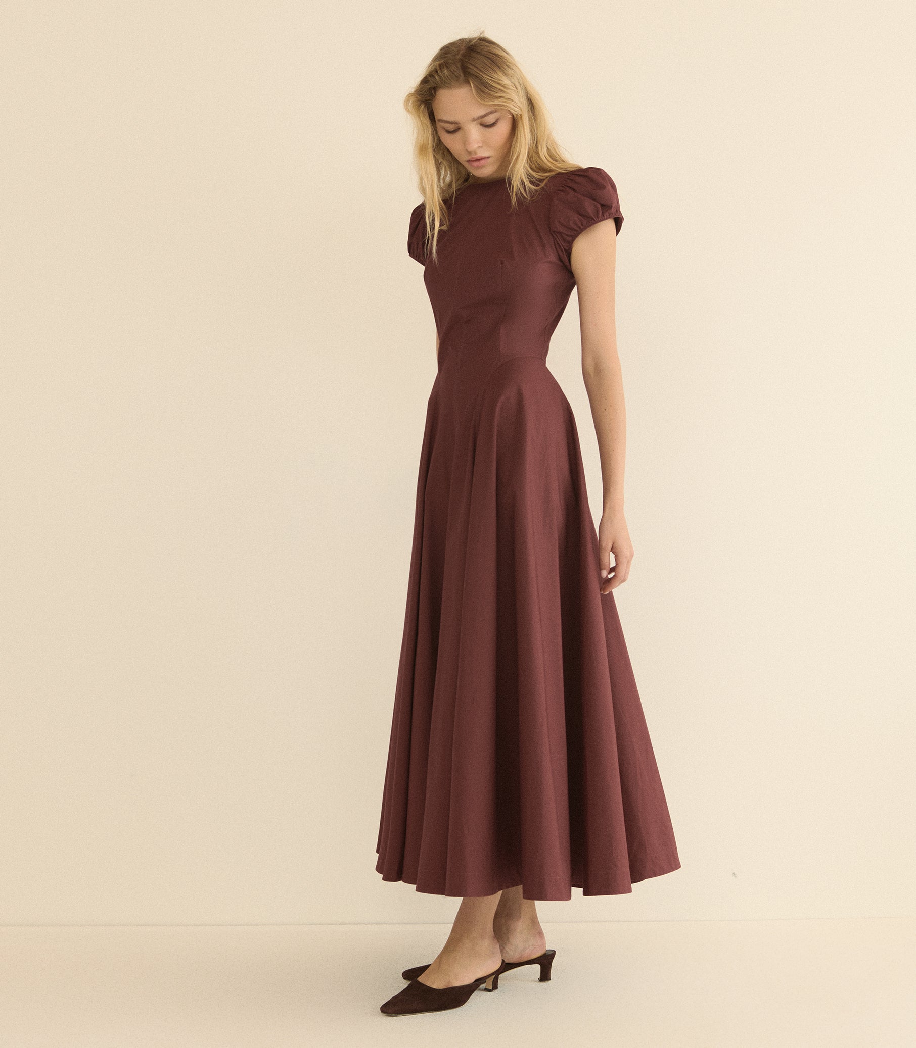 RIVELLE DRESS -- DAHLIA view 24
