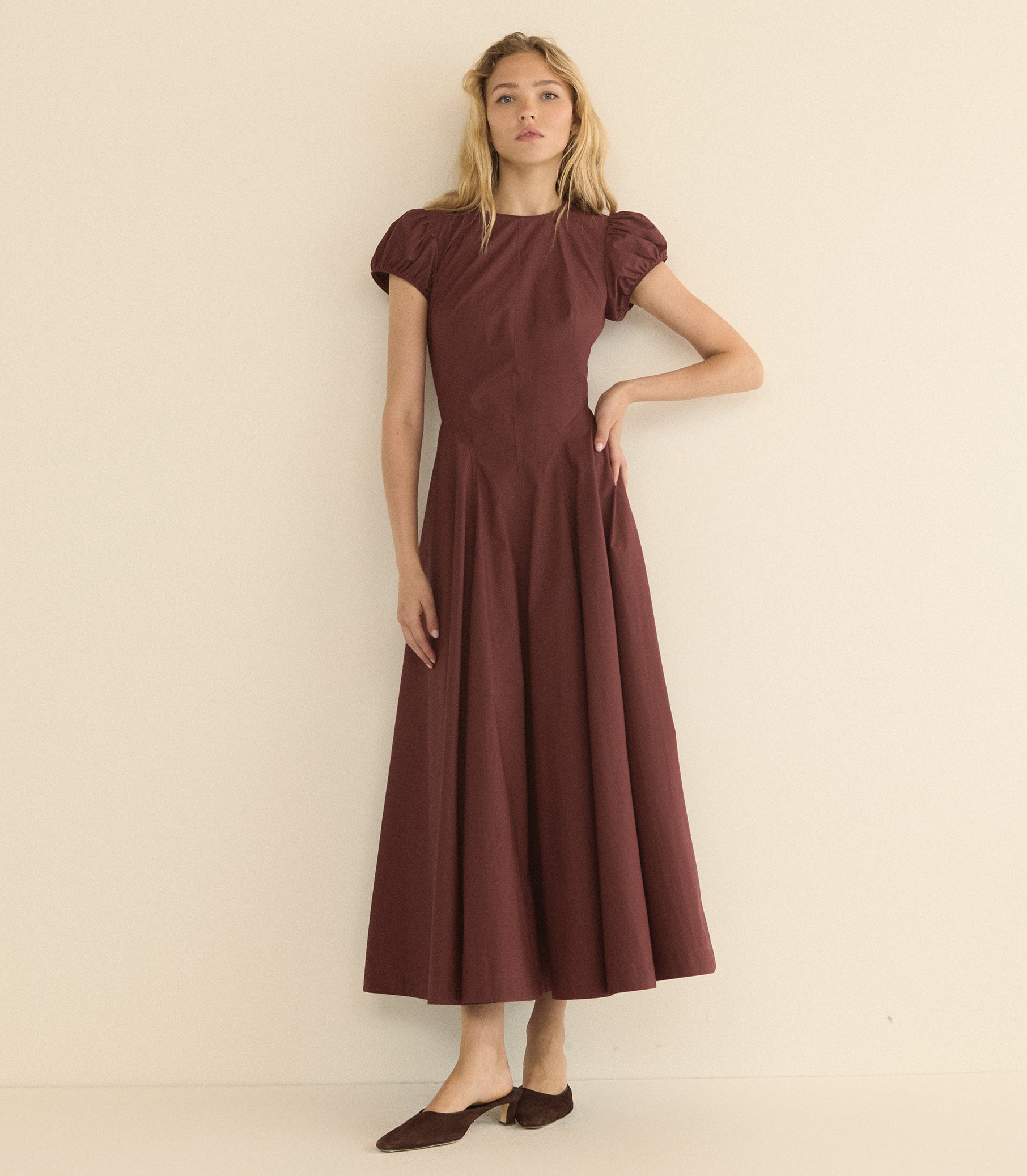 RIVELLE DRESS -- DAHLIA view 23
