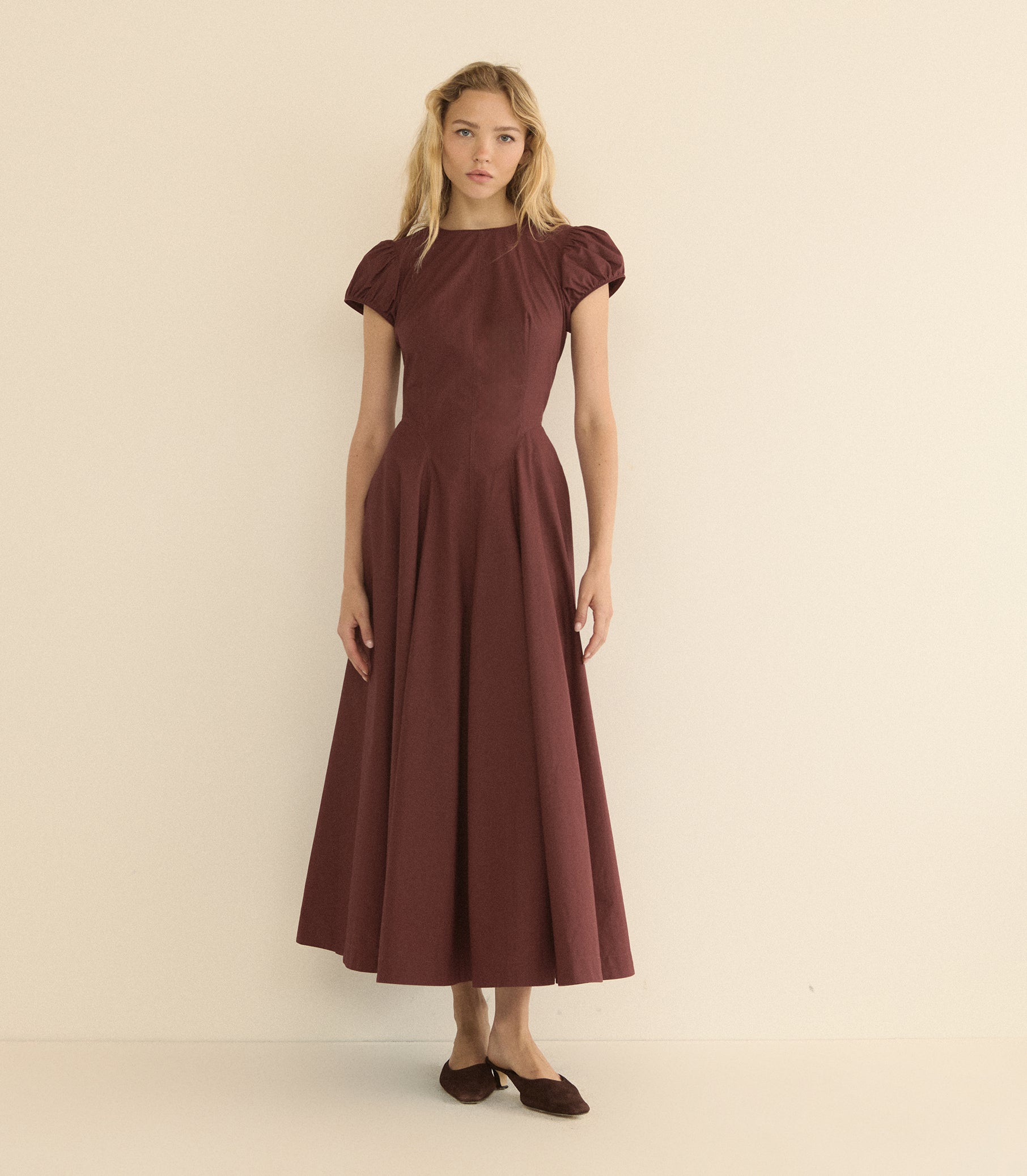 RIVELLE DRESS -- DAHLIA view 22

