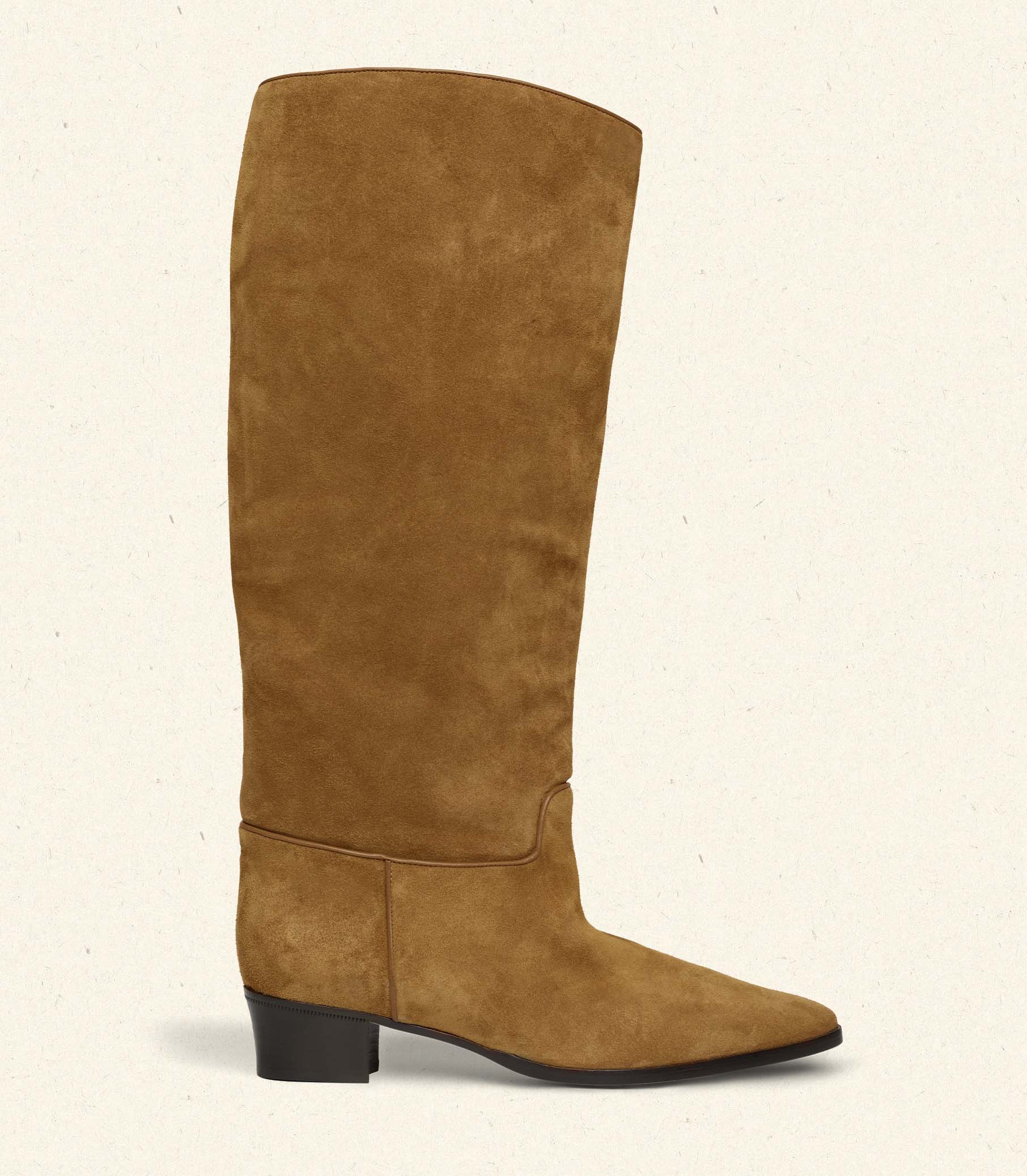 RIVIERA BOOT -- TOBACCO SUEDE view 6