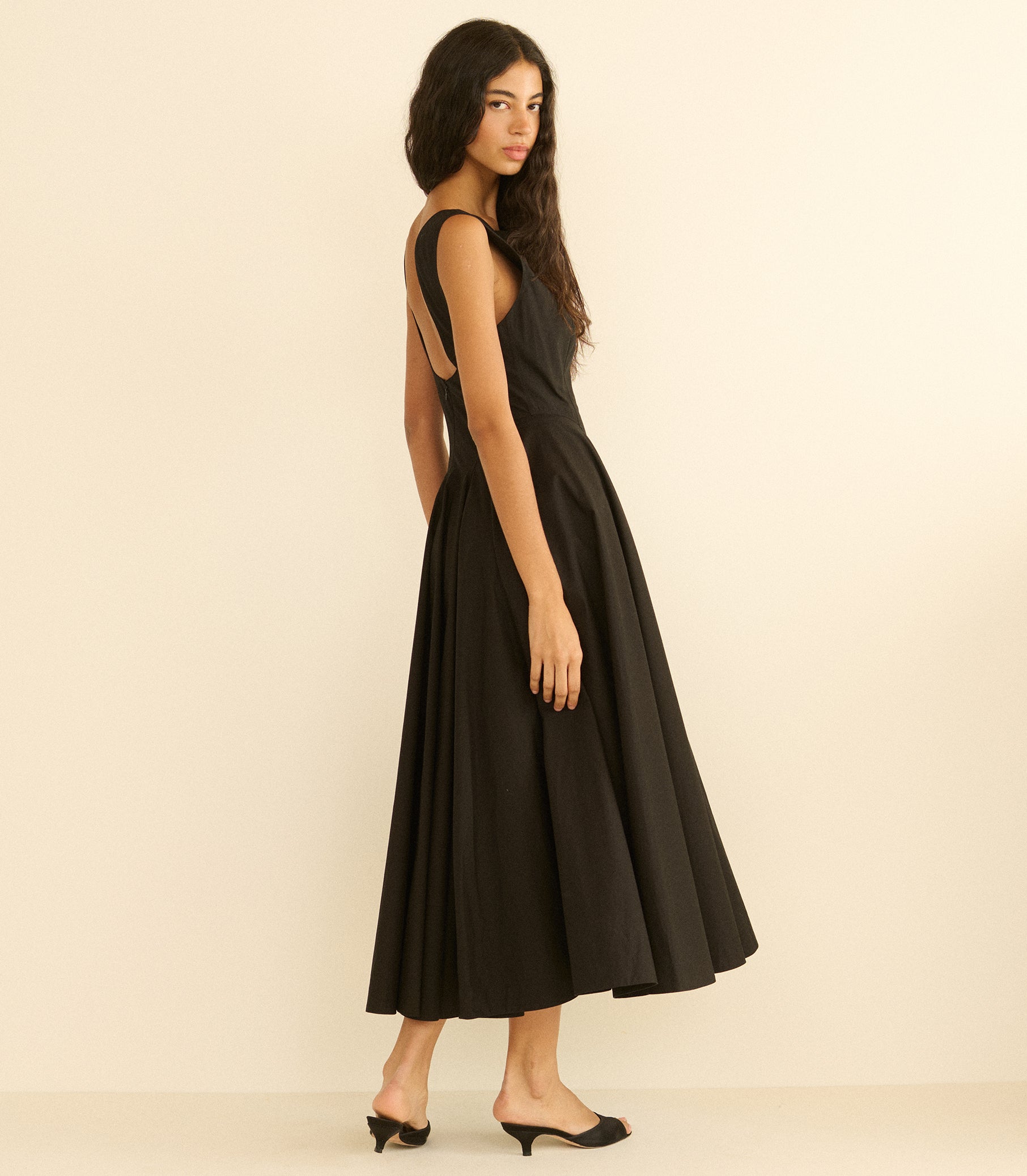 RIVIÈRE DRESS -- BLACK view 4
