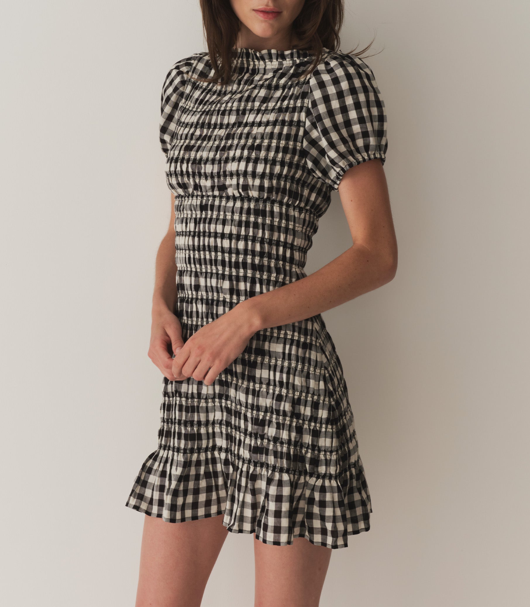RIZZO DRESS -- MARILYN GINGHAM view 2