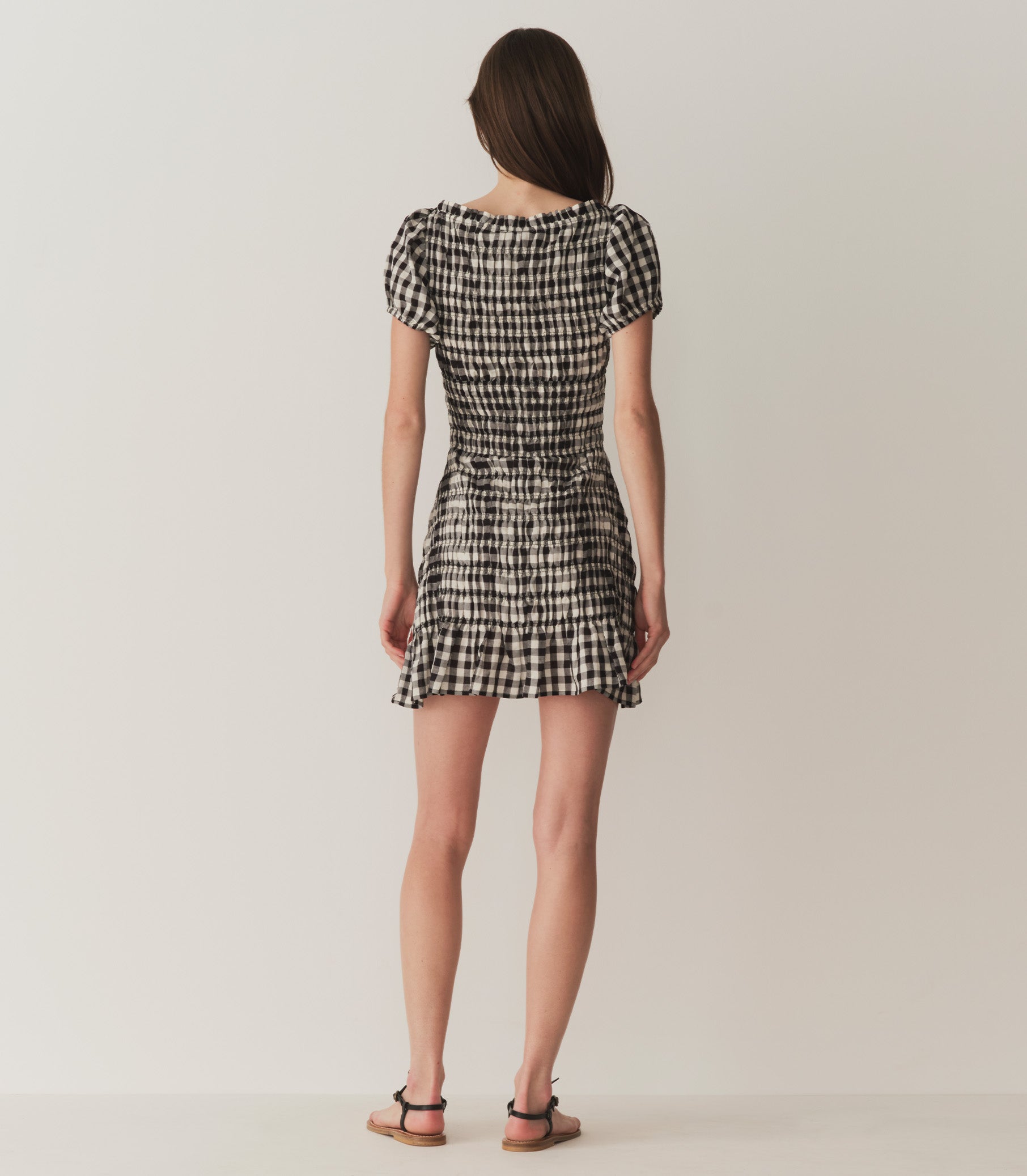 RIZZO DRESS -- MARILYN GINGHAM view 3