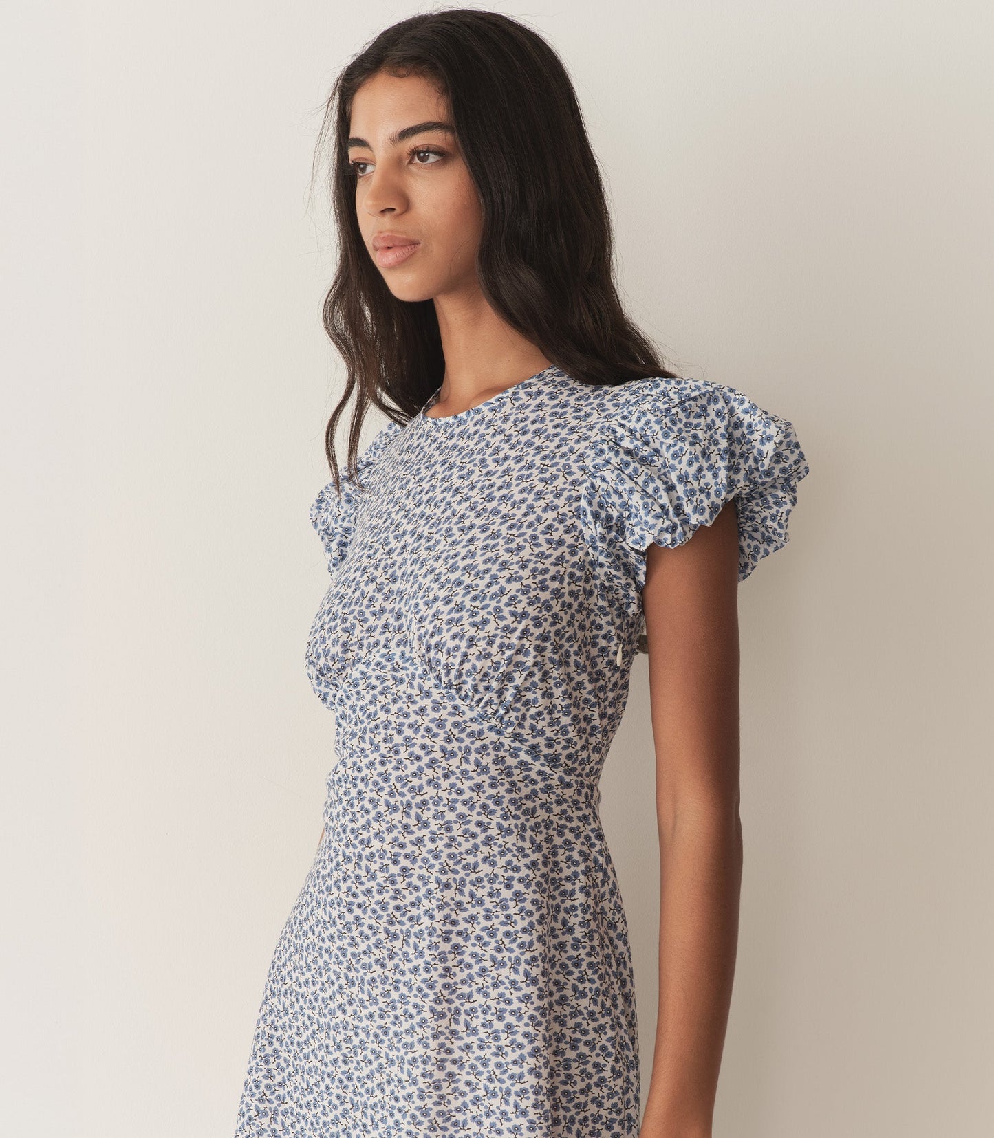 HMD -- ROMINA DRESS -- CORNFLOWER HILLSIDE BLOOM