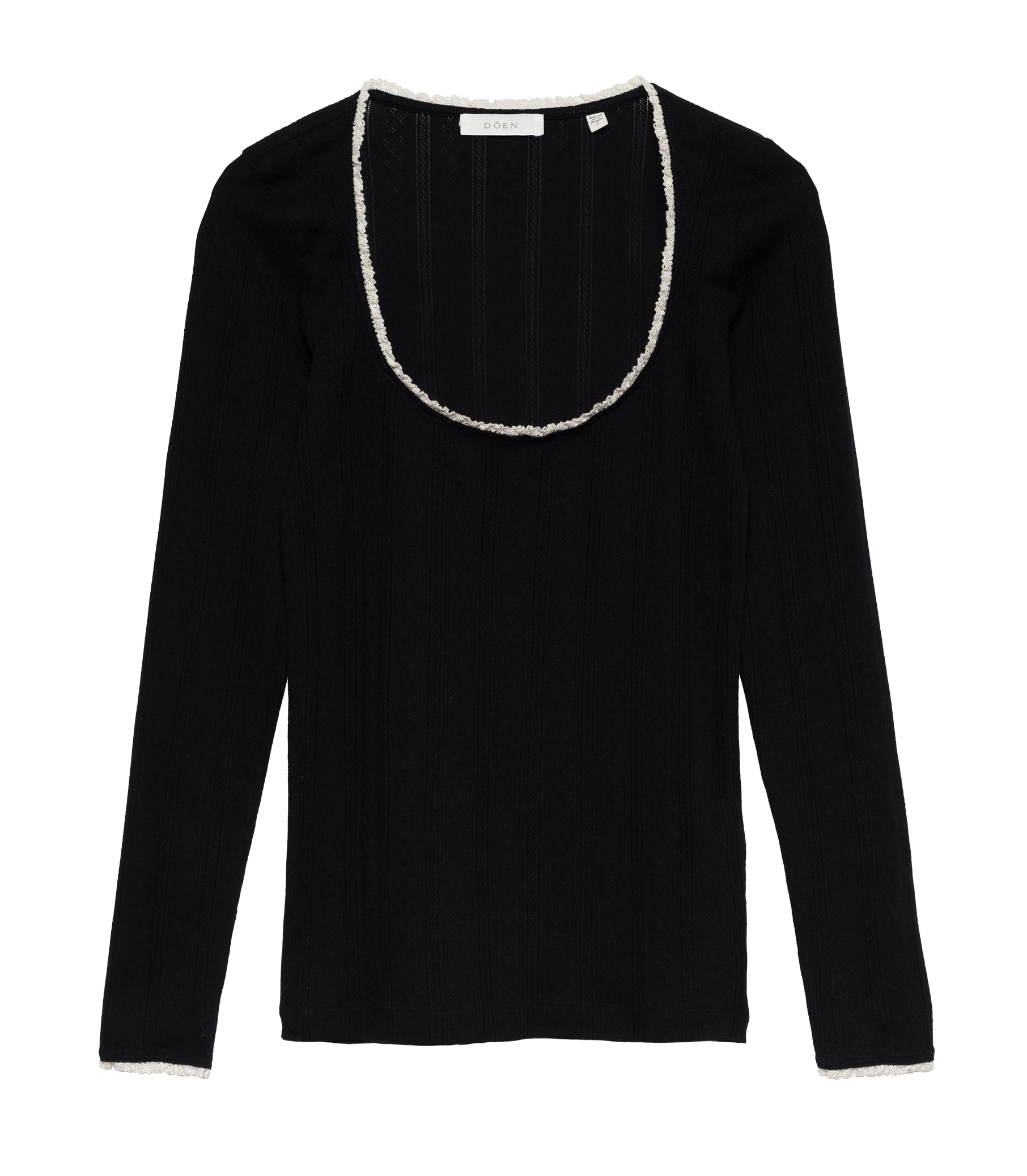 ROMY TEE -- BLACK view 4