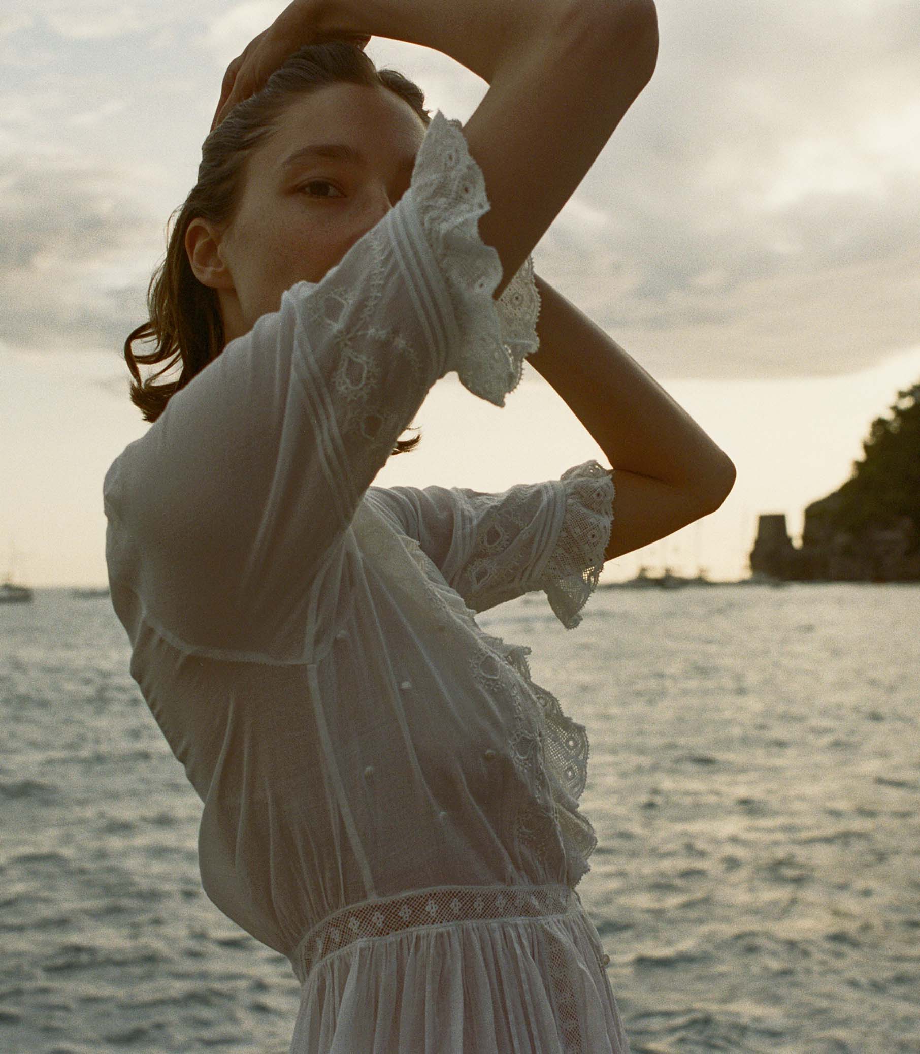 HMD -- ROSABELLA DRESS -- SALT view 3
