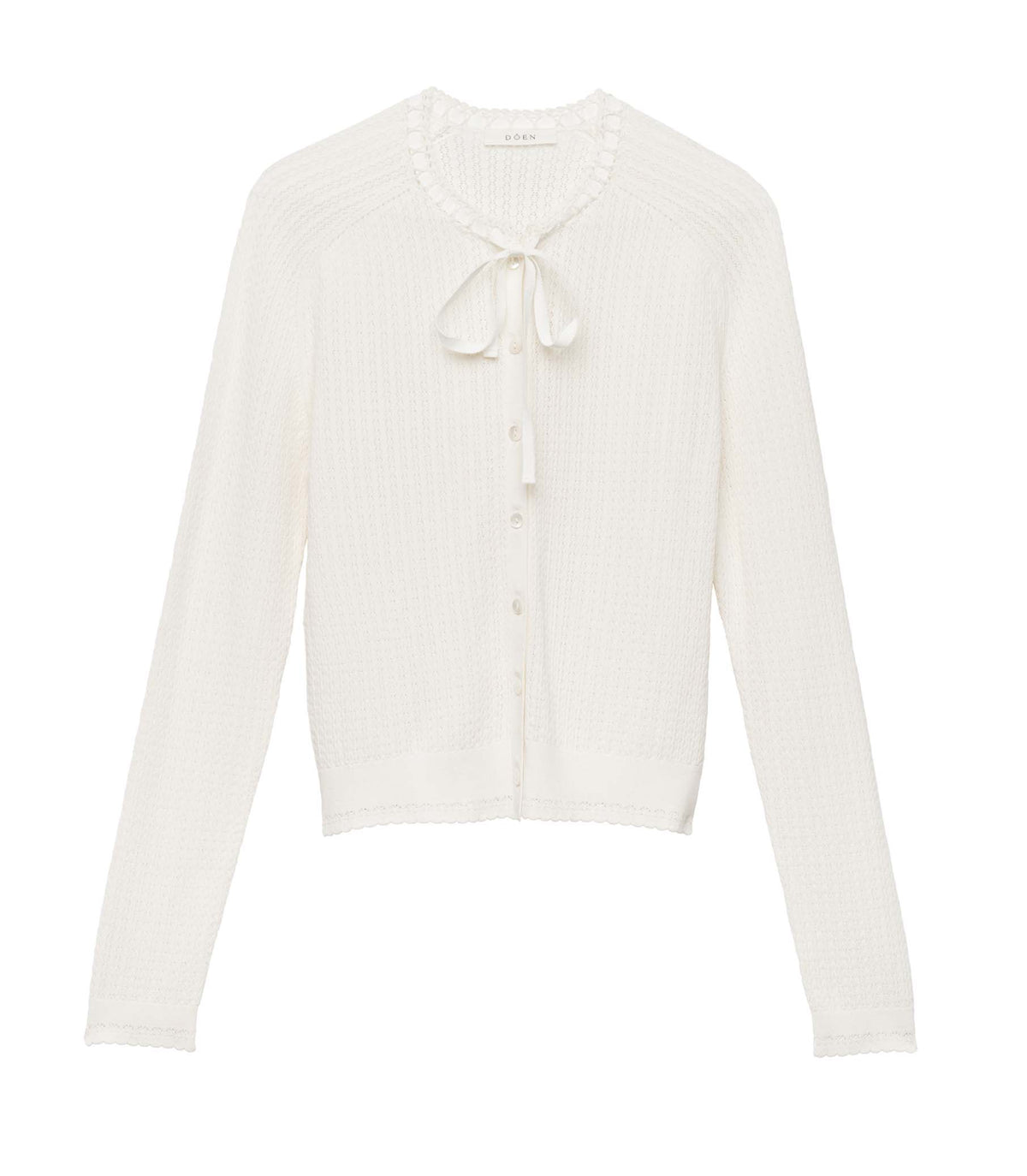 HMD -- ROSALINE CARDIGAN -- IVORY view 6
