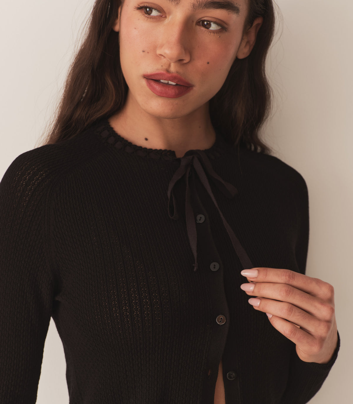 HMD -- ROSALINE CARDIGAN -- BLACK