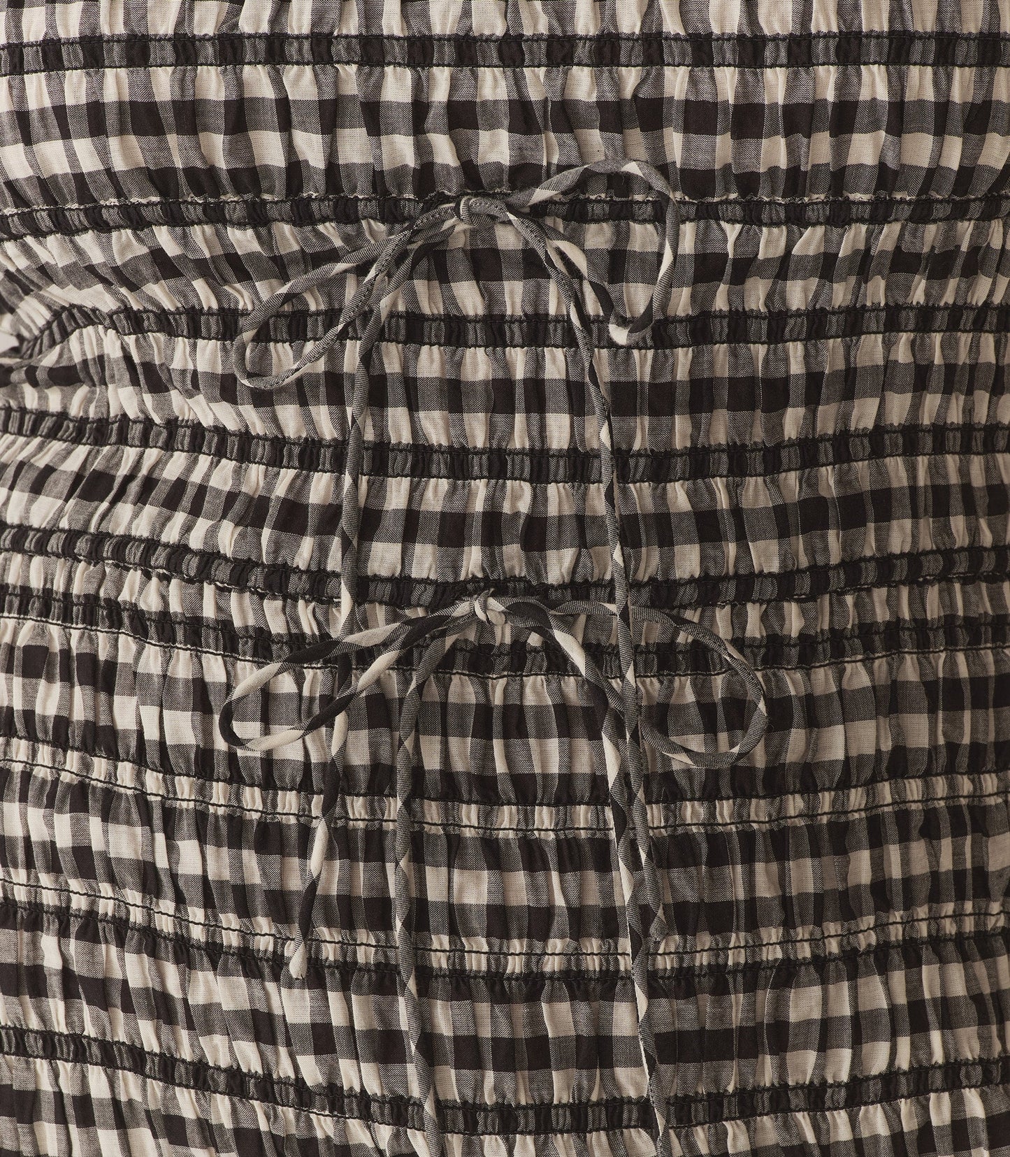 HMD -- ROSELLA DRESS -- NOIR GRETA GINGHAM