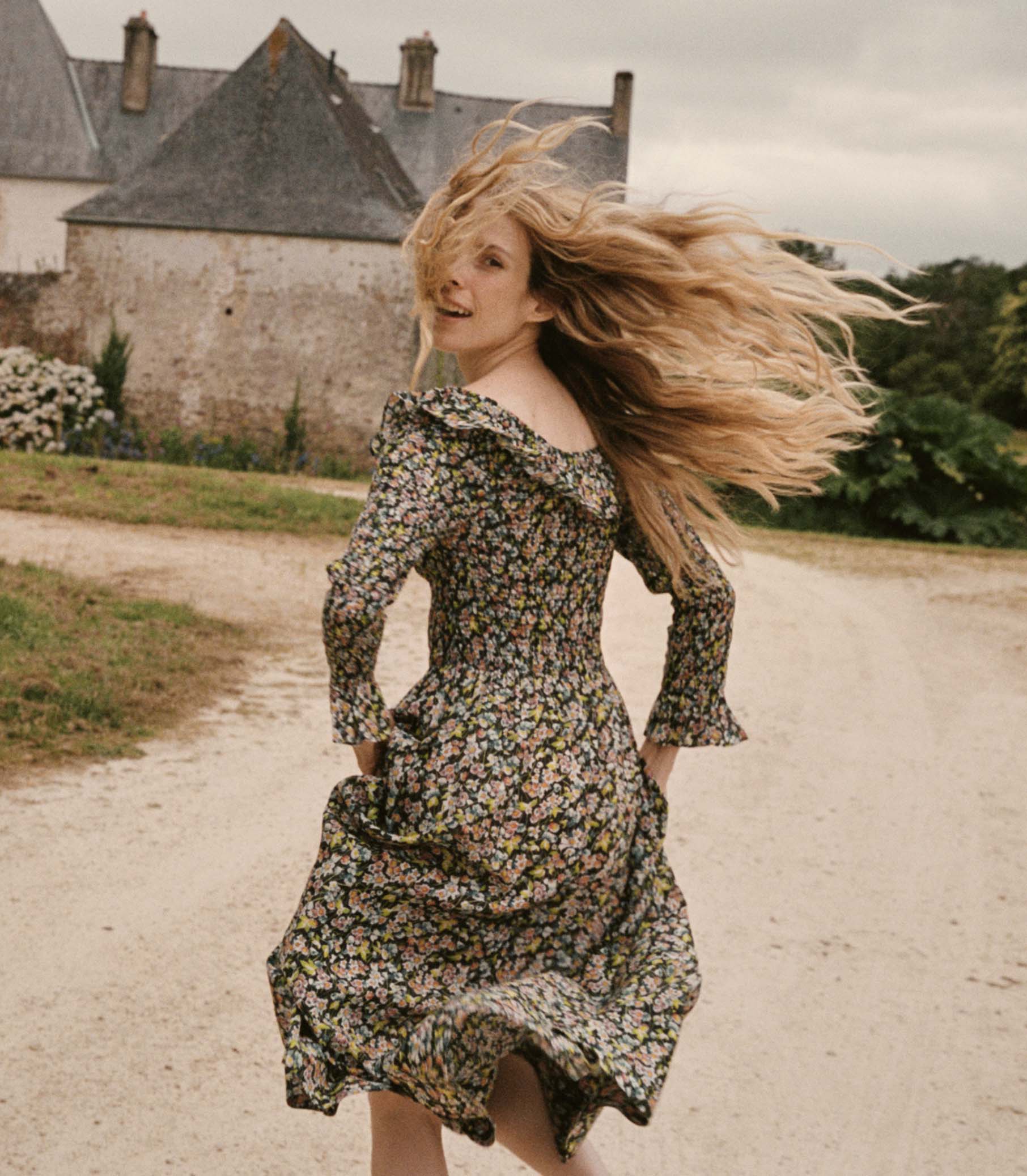 ROSENDA DRESS -- BLOSSOM BREEZE view 4