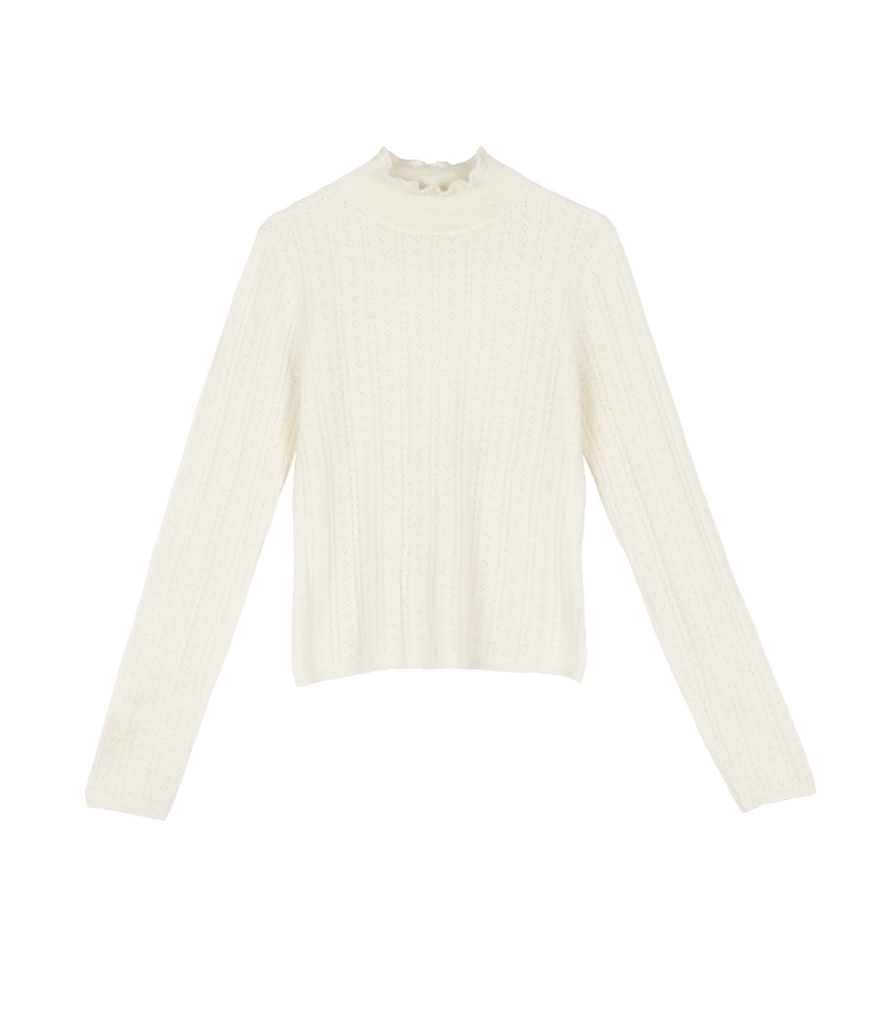 RENITA SWEATER -- IVORY view 5