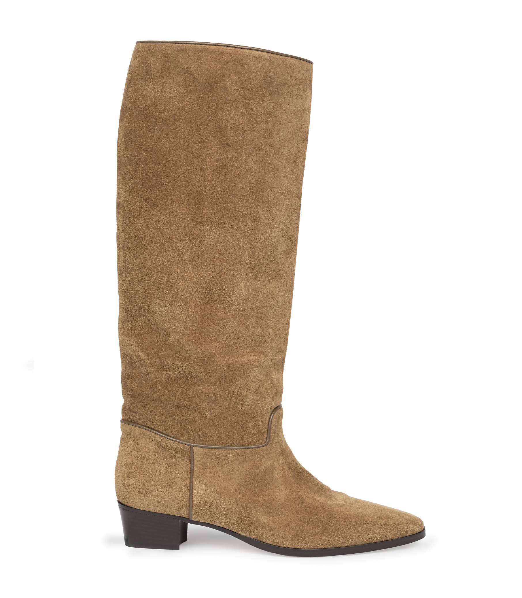 RIVIERA BOOT -- MOUTARDE SUEDE view 6
