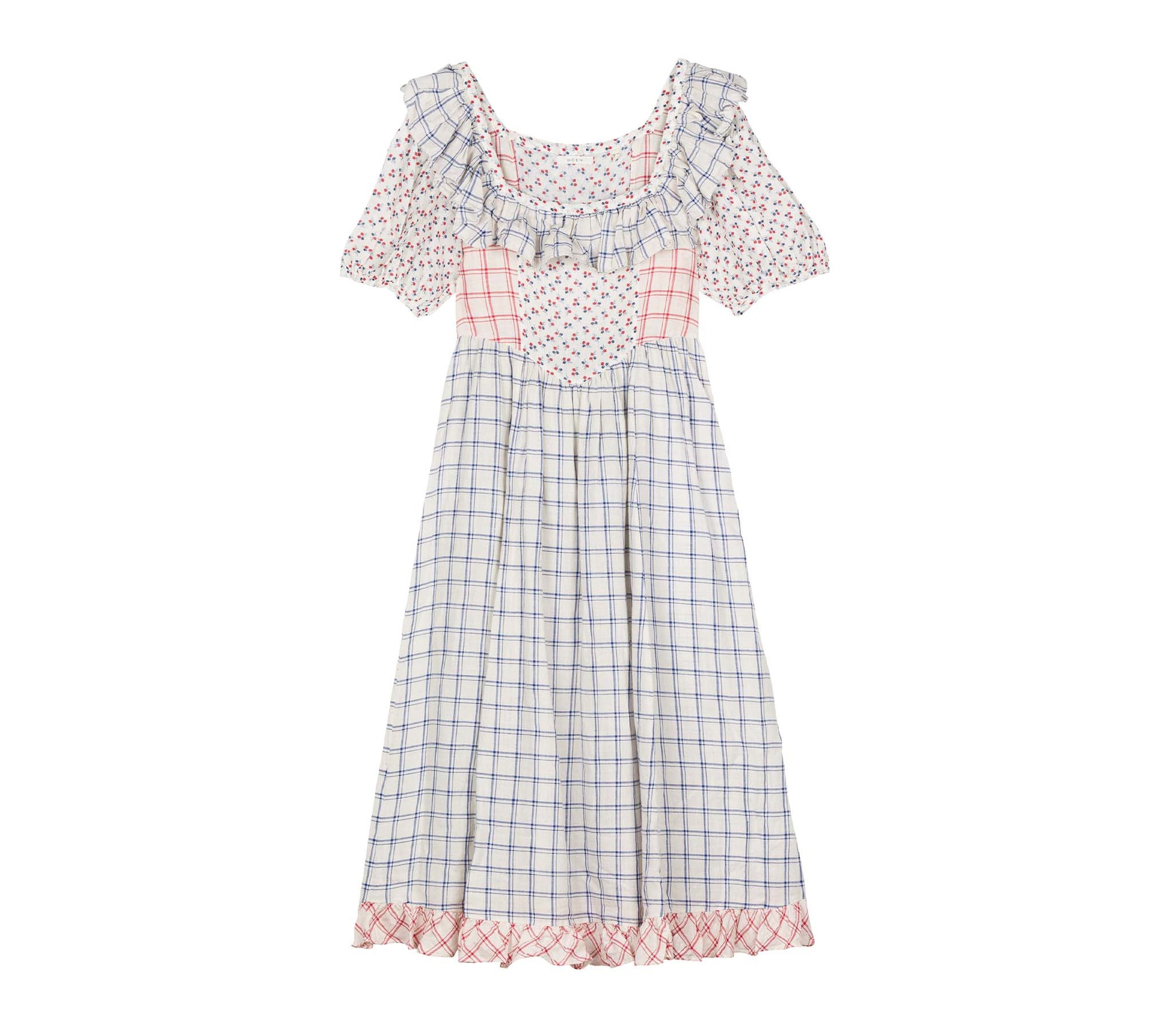 HMD -- ALMADA DRESS -- ATTICUS PRINT MIX view 3

