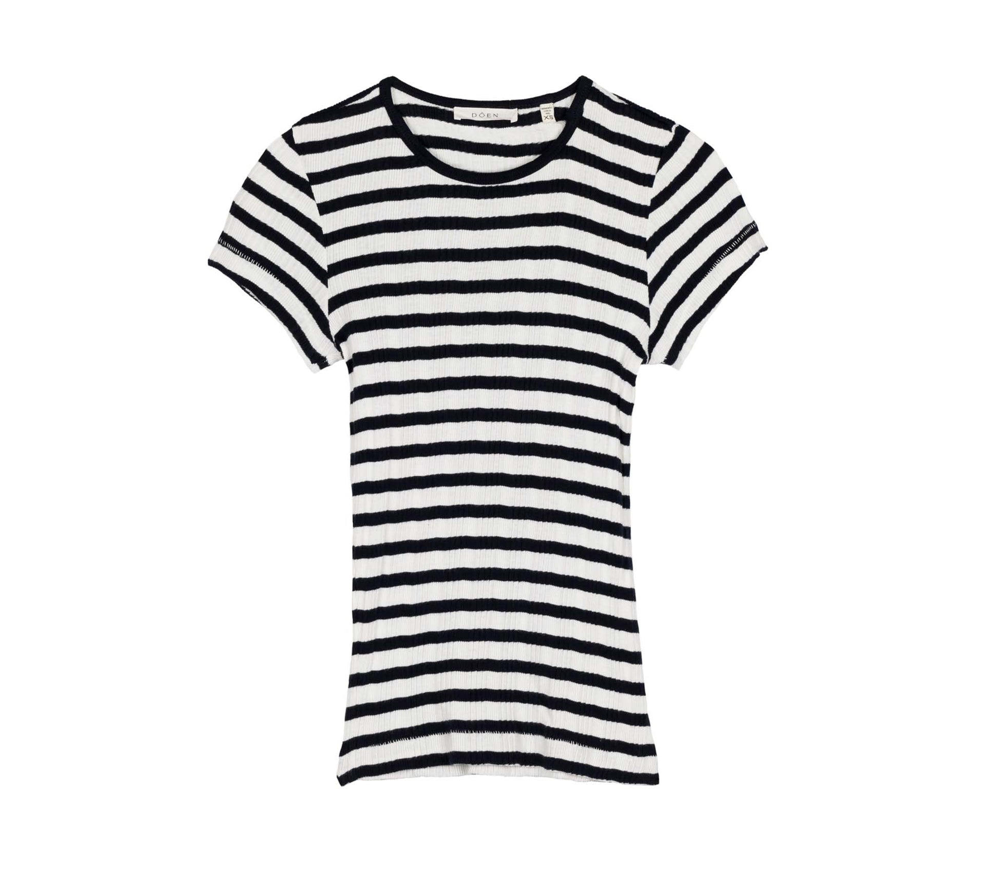 HMD -- VIVI TEE -- MARINA SAN SIMEON STRIPE view 3
