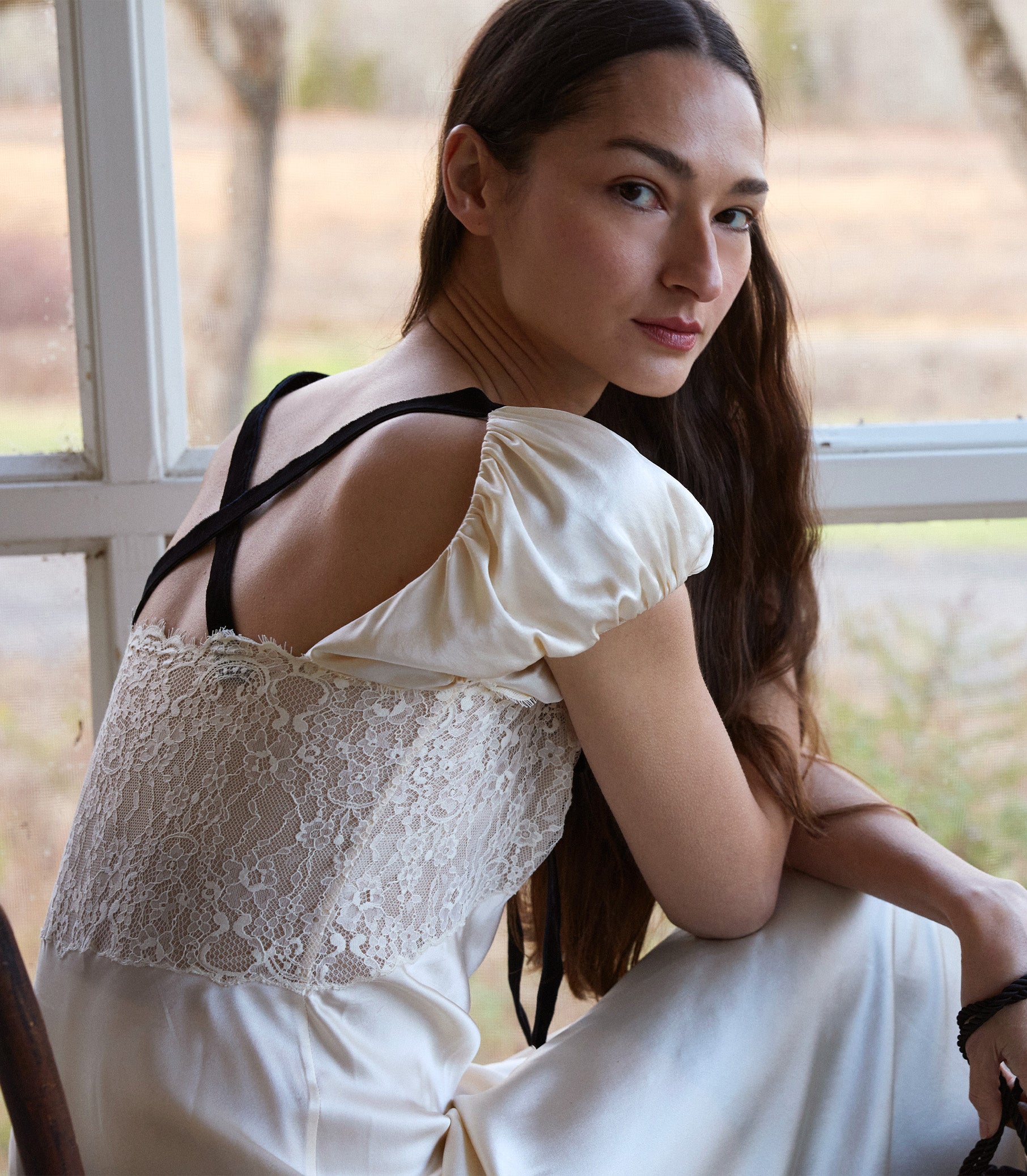 SABRINA DRESS -- CANDLELIGHT view 7