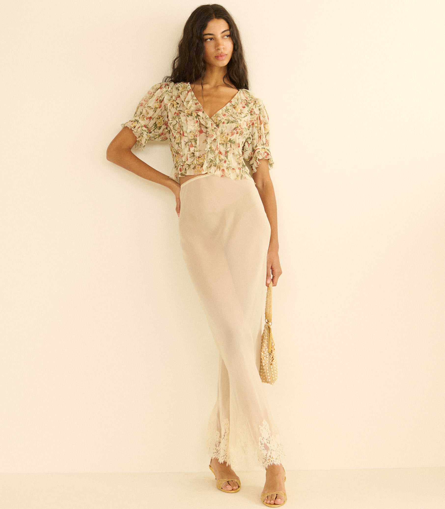 Salona Top - Cerise Et Fleur | DÔEN