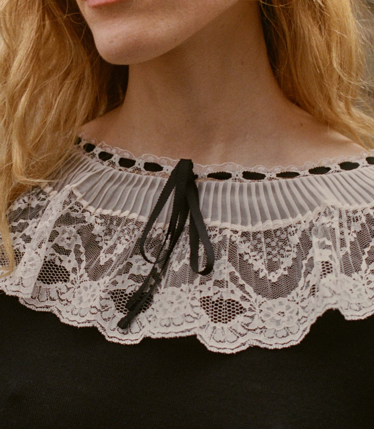 SANDRINE DRESS -- BLACK