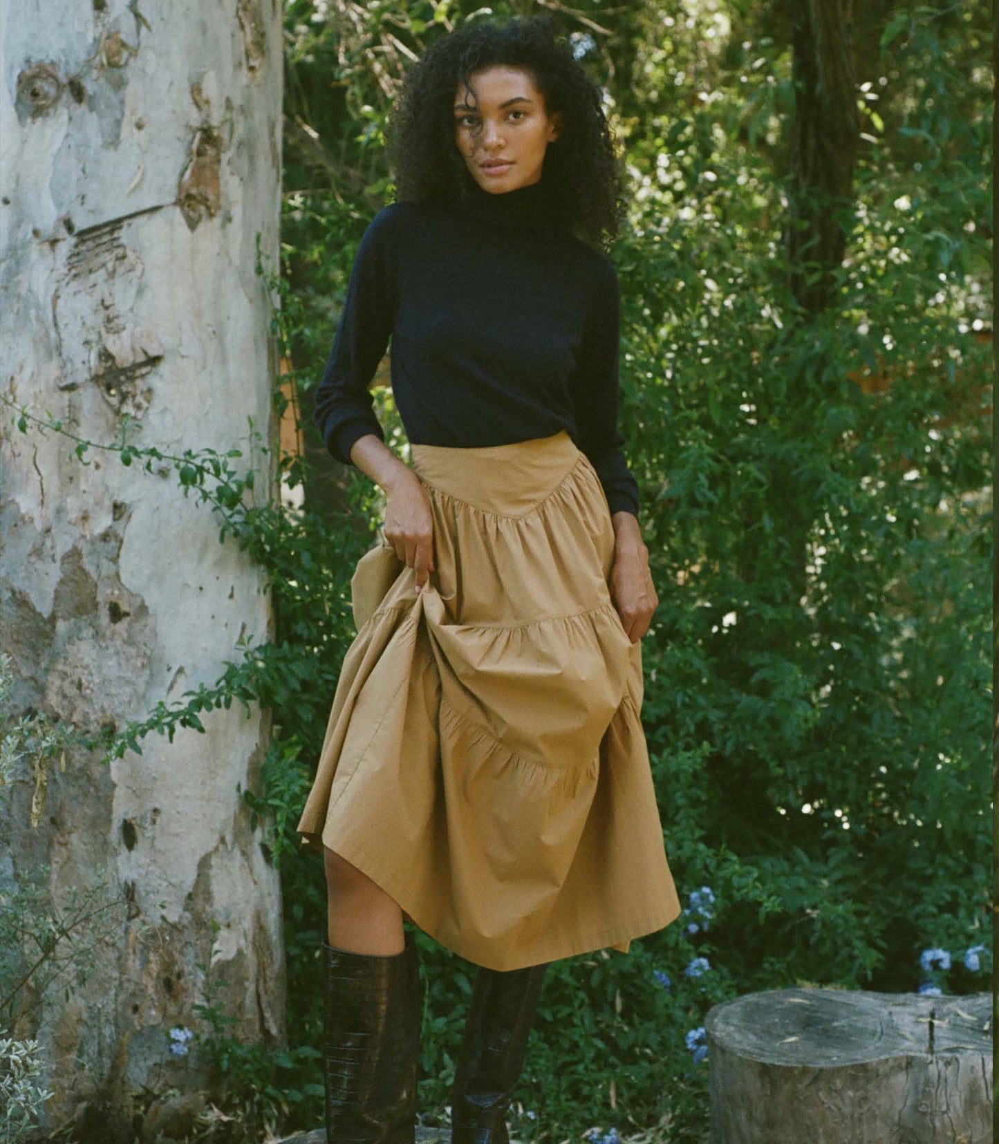 HMD -- SANREMO SKIRT -- CORIANDER